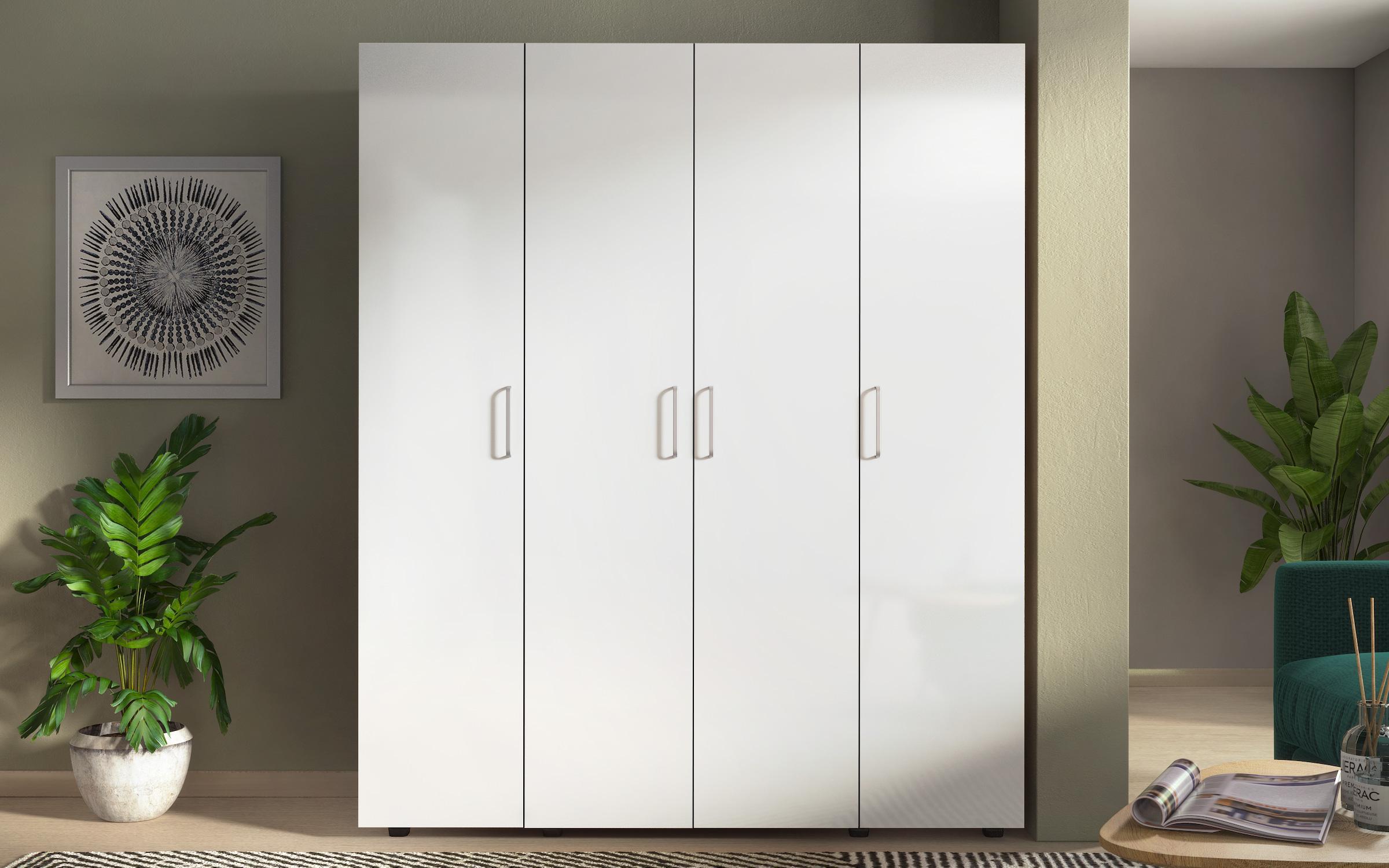 Four-winged wardrobe Moon, white  3
