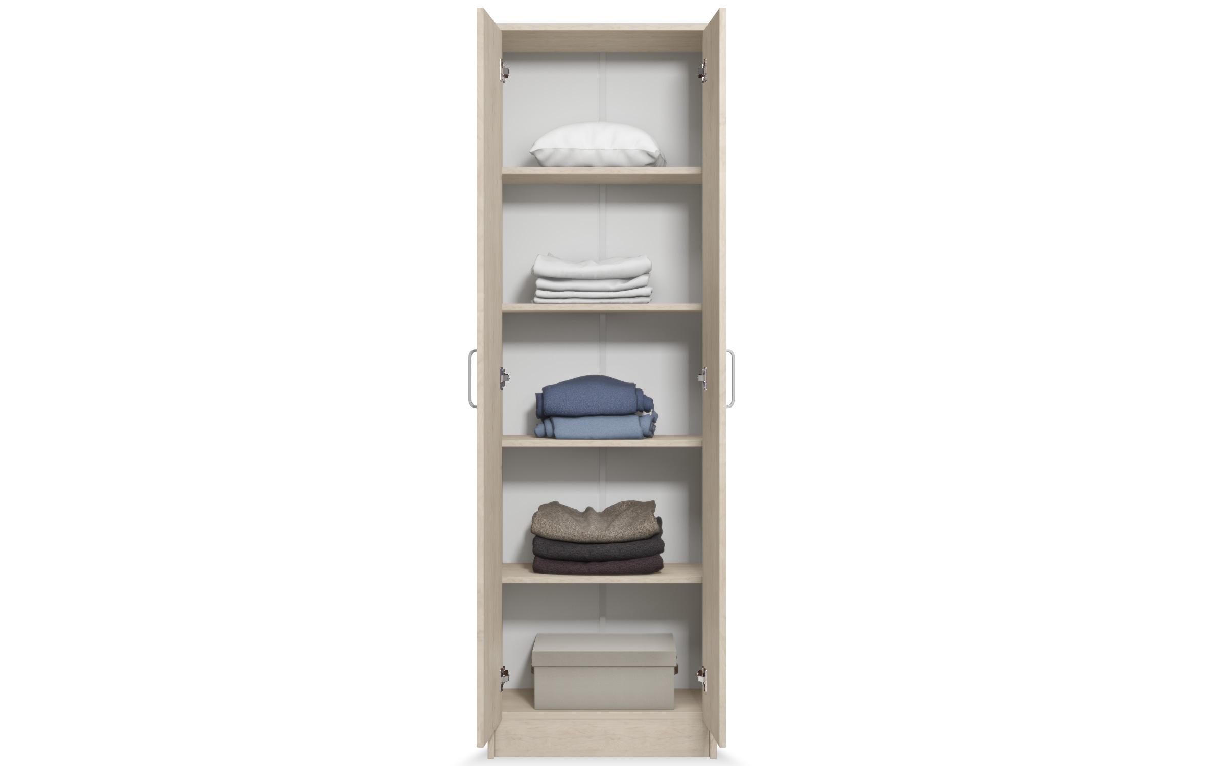 Double-winged wardrobe Sunset, white  4