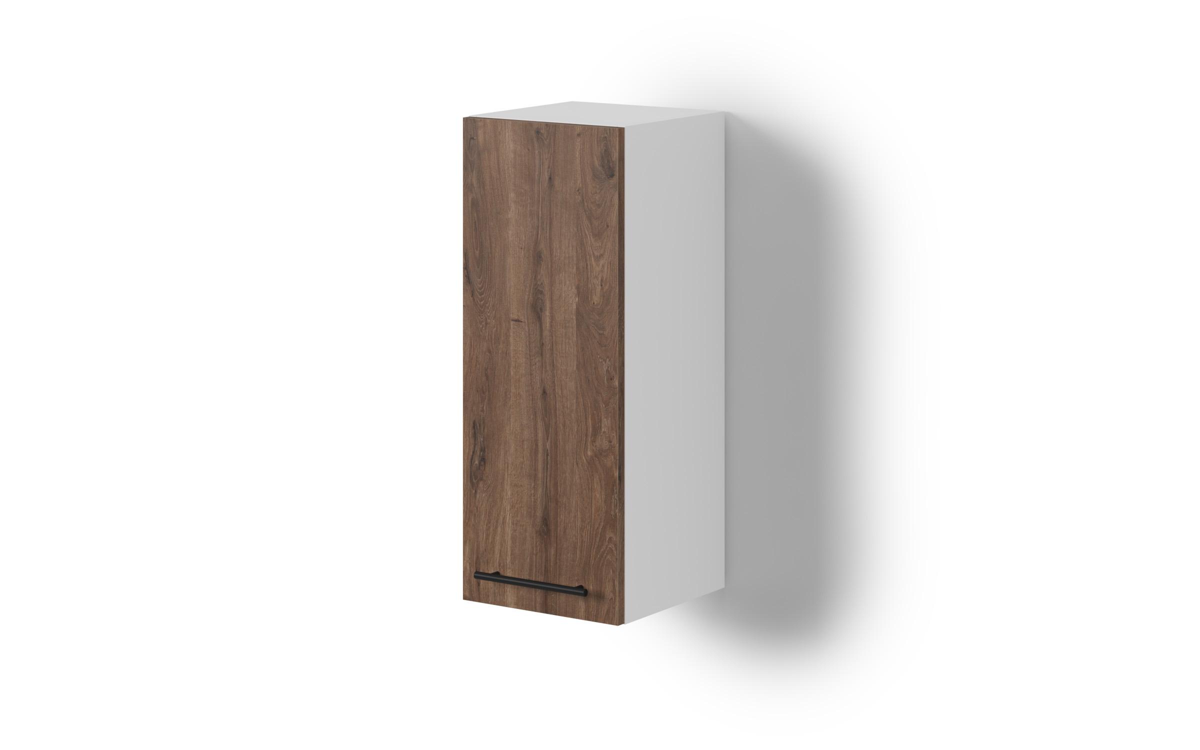 Kitchen cabinet Dakota 21, dark Scandinavian oak  1