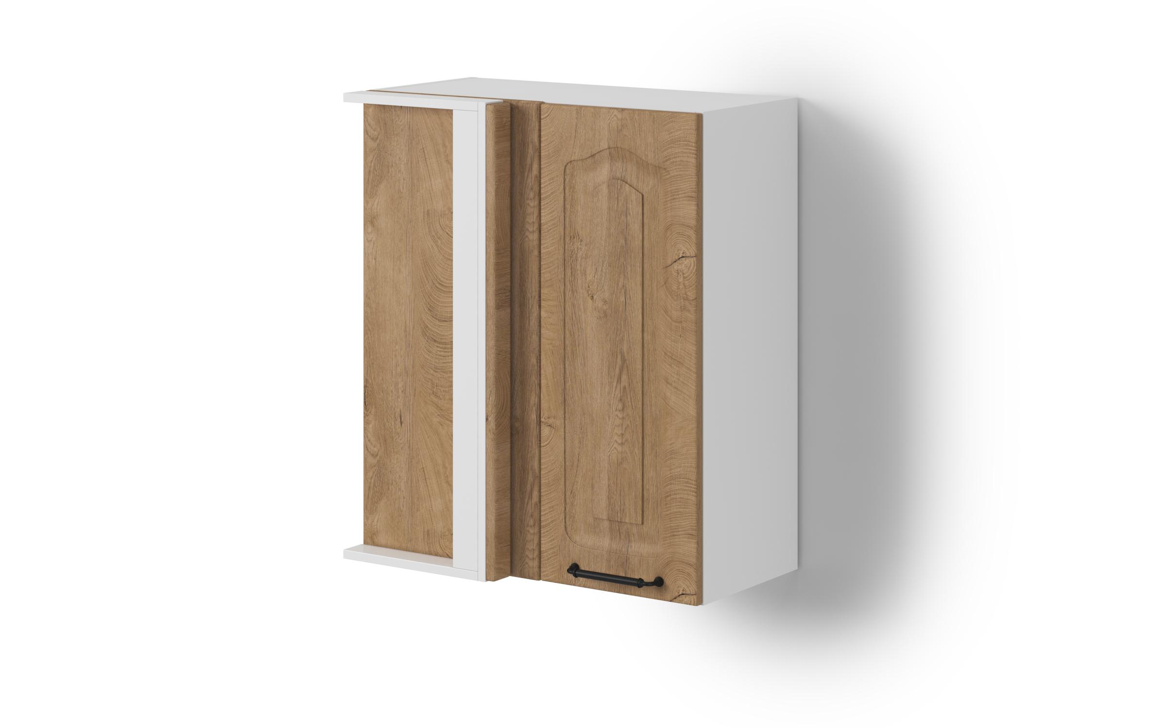 Kitchen corner cabinet Mathis 26 left, Classic oak  1