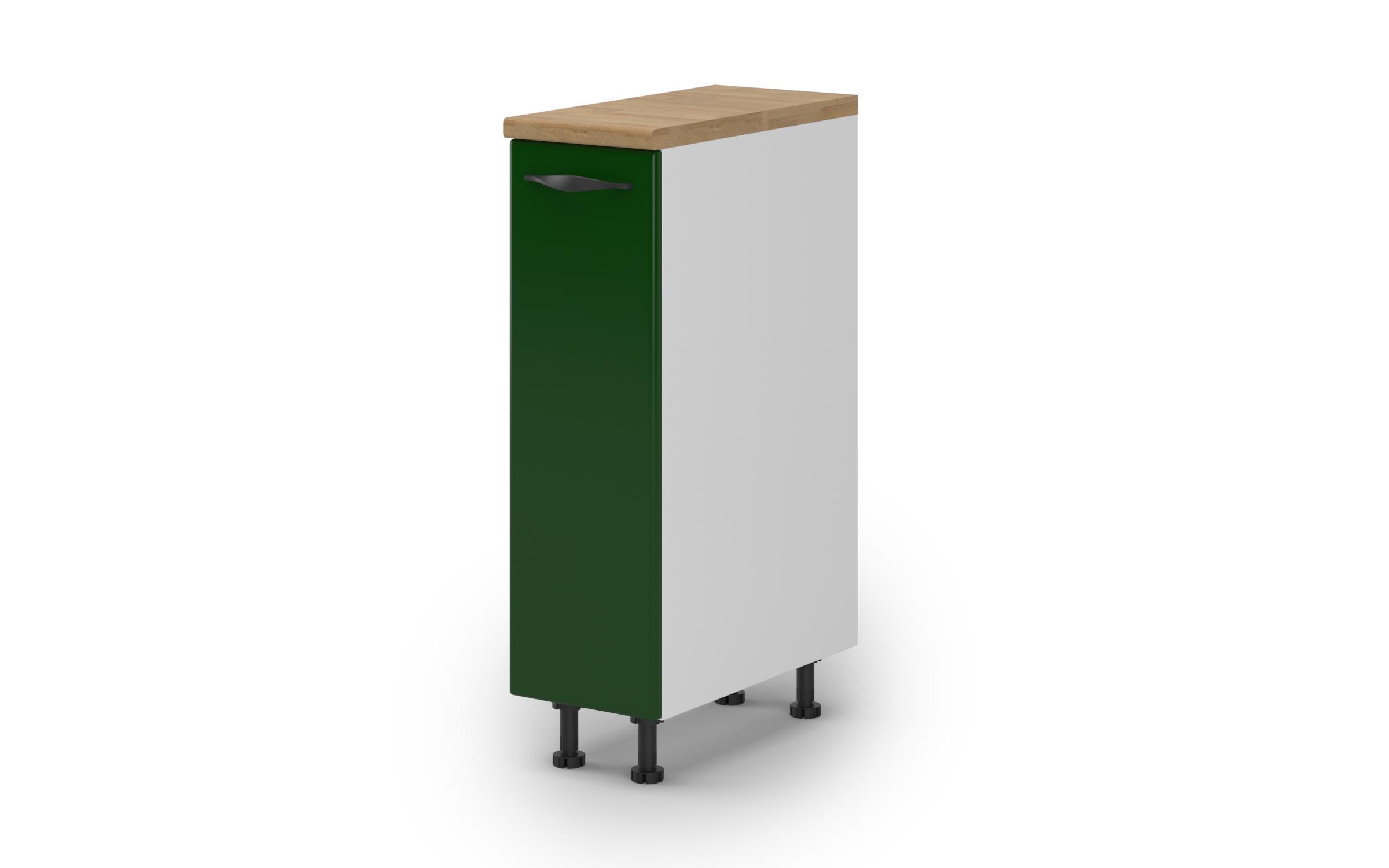 Kitchen pull-out bottle rack Simon 28, green  1
