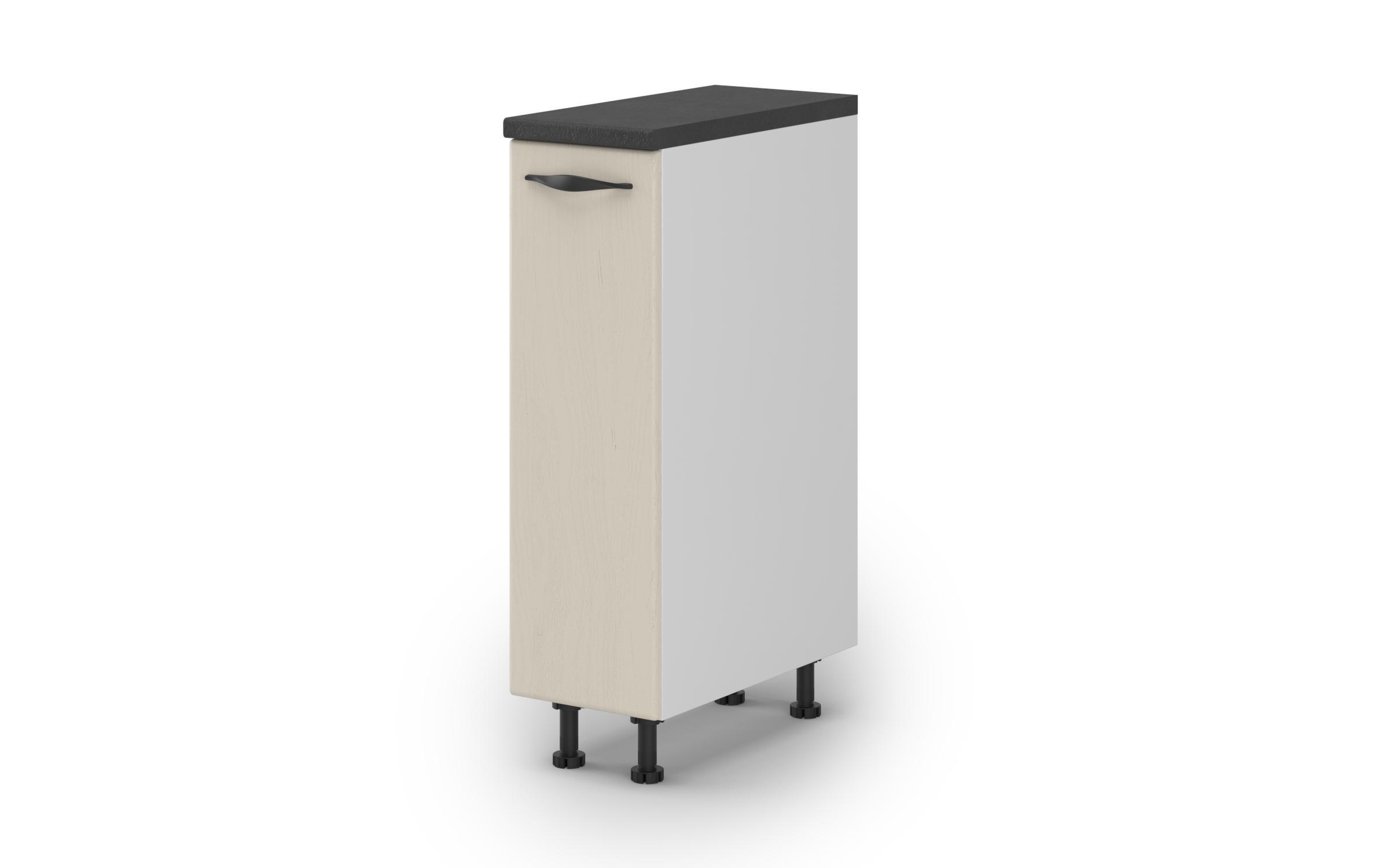 Kitchen pull-out bottle rack Simon 28, Aspen beige  1