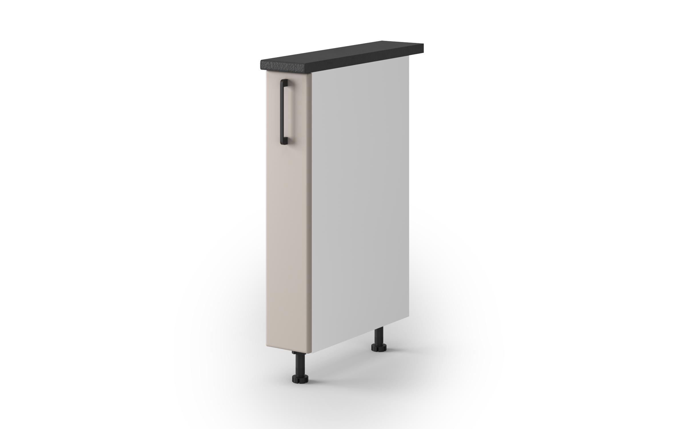 Kitchen pull-out bottle rack Hannah 29, cashmere  1