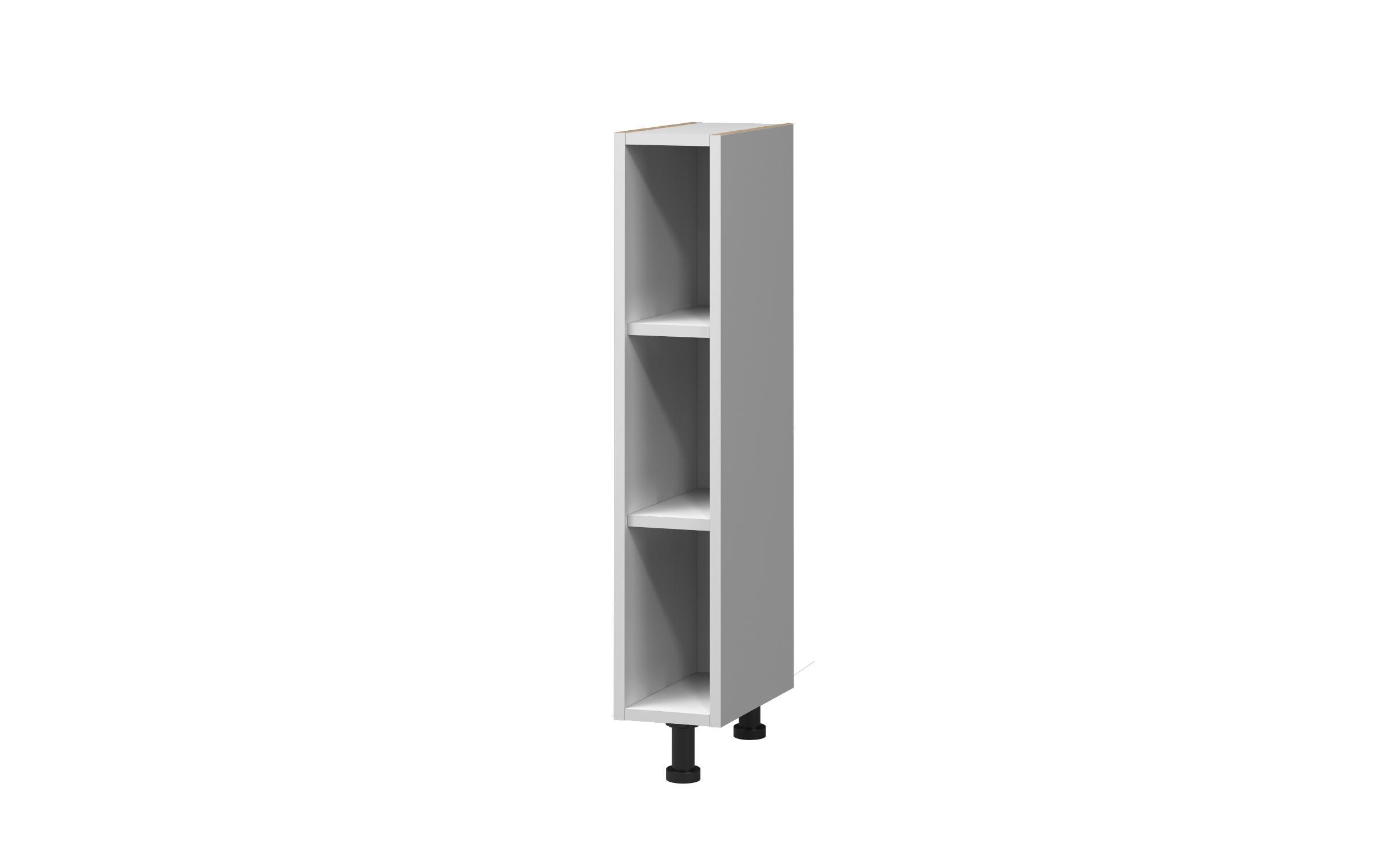 Kitchen cabinet Dakota 36, dark Scandinavian oak  2