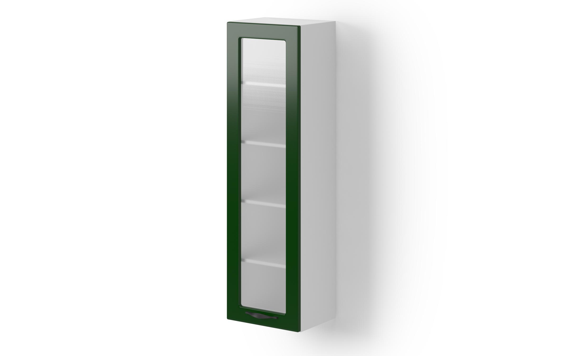 Kitchen showcase cabinet Simon 37, green  1