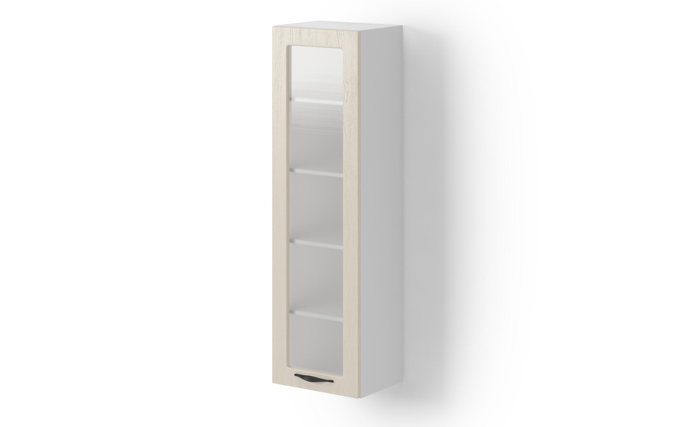 Kitchen showcase cabinet Simon 37, Aspen beige  1