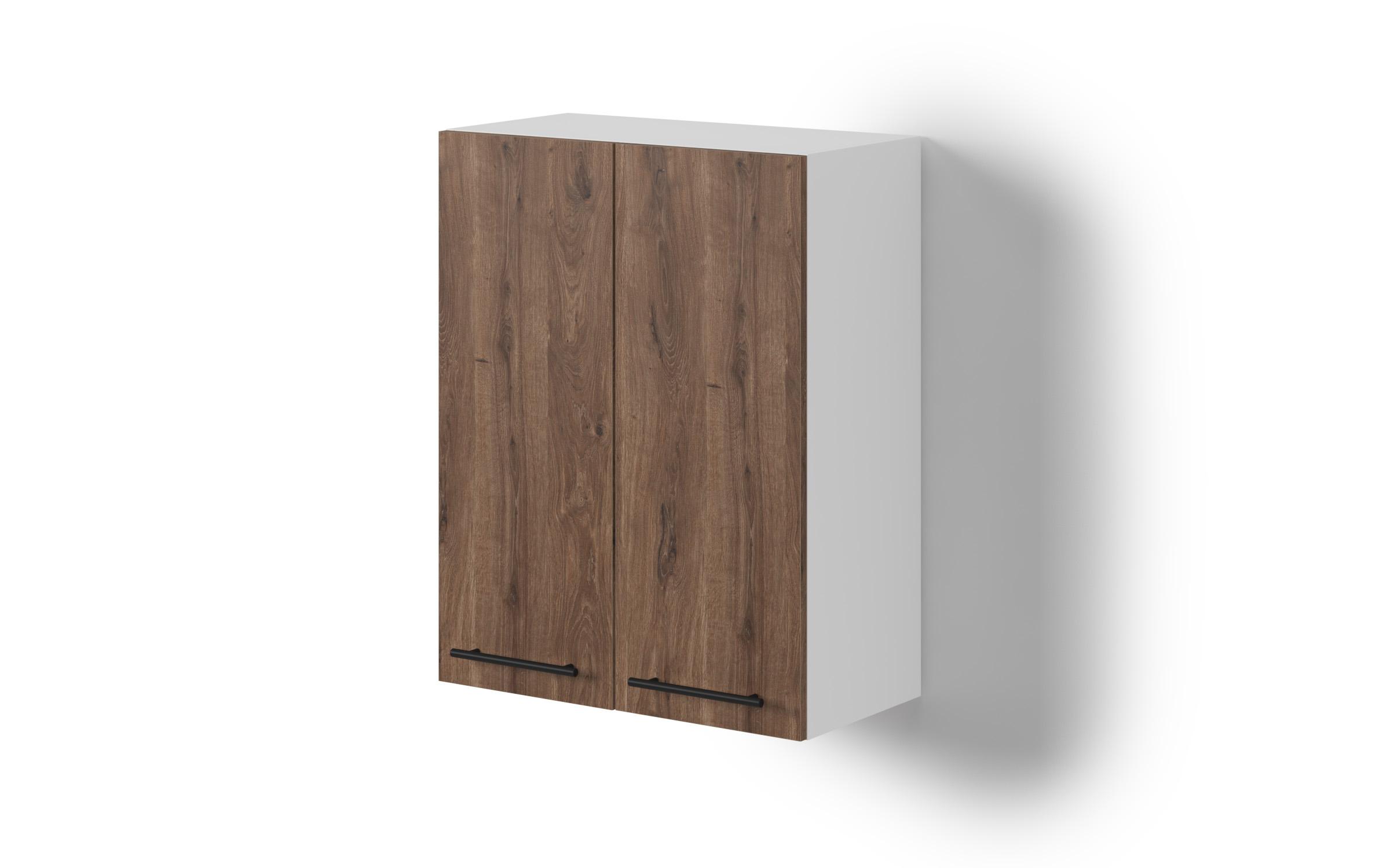 Kitchen Extractor Hood cabinet Dakota 38, dark Scandinavian oak  1