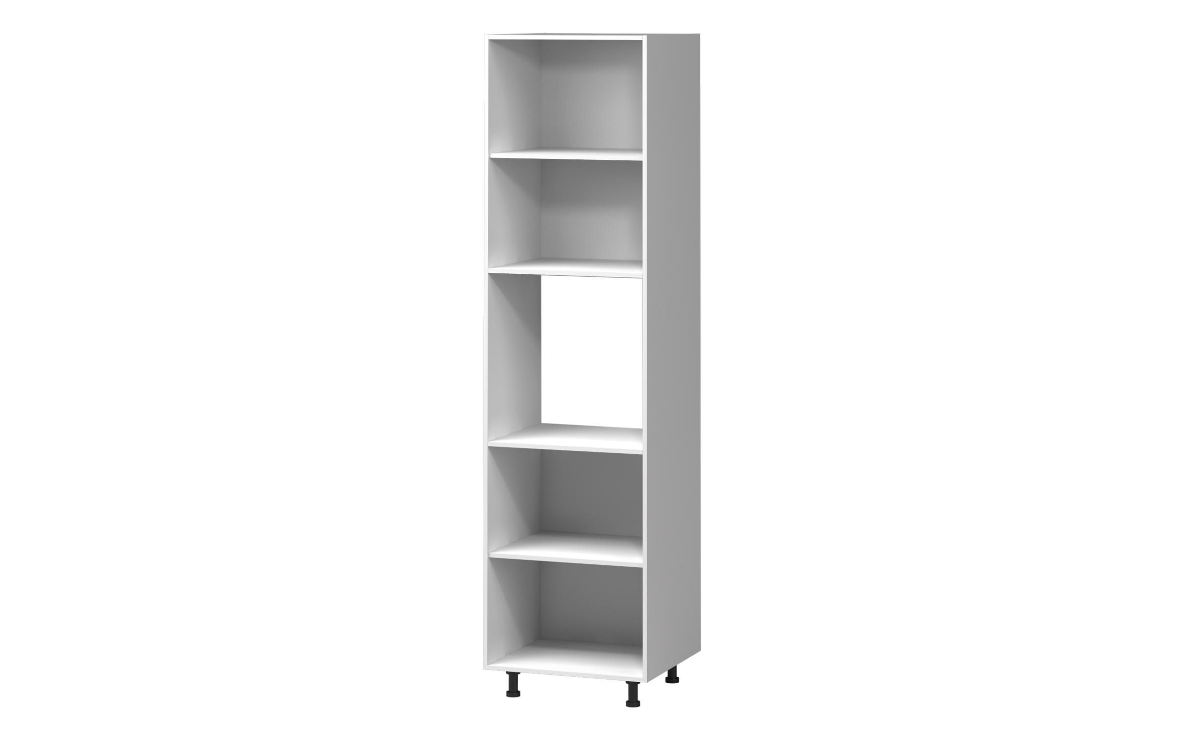 Column oven cabinet Dakota 39, dark Scandinavian oak  2