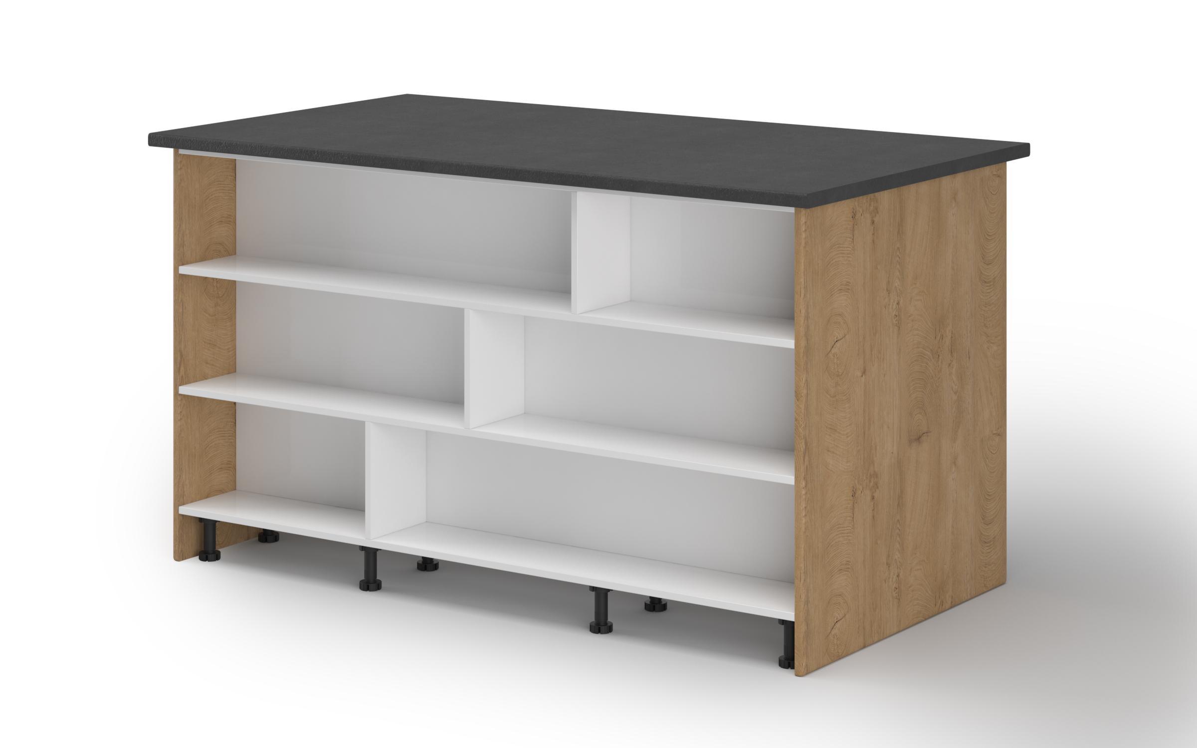Island cabinet Hannah 42, Classic oak  1