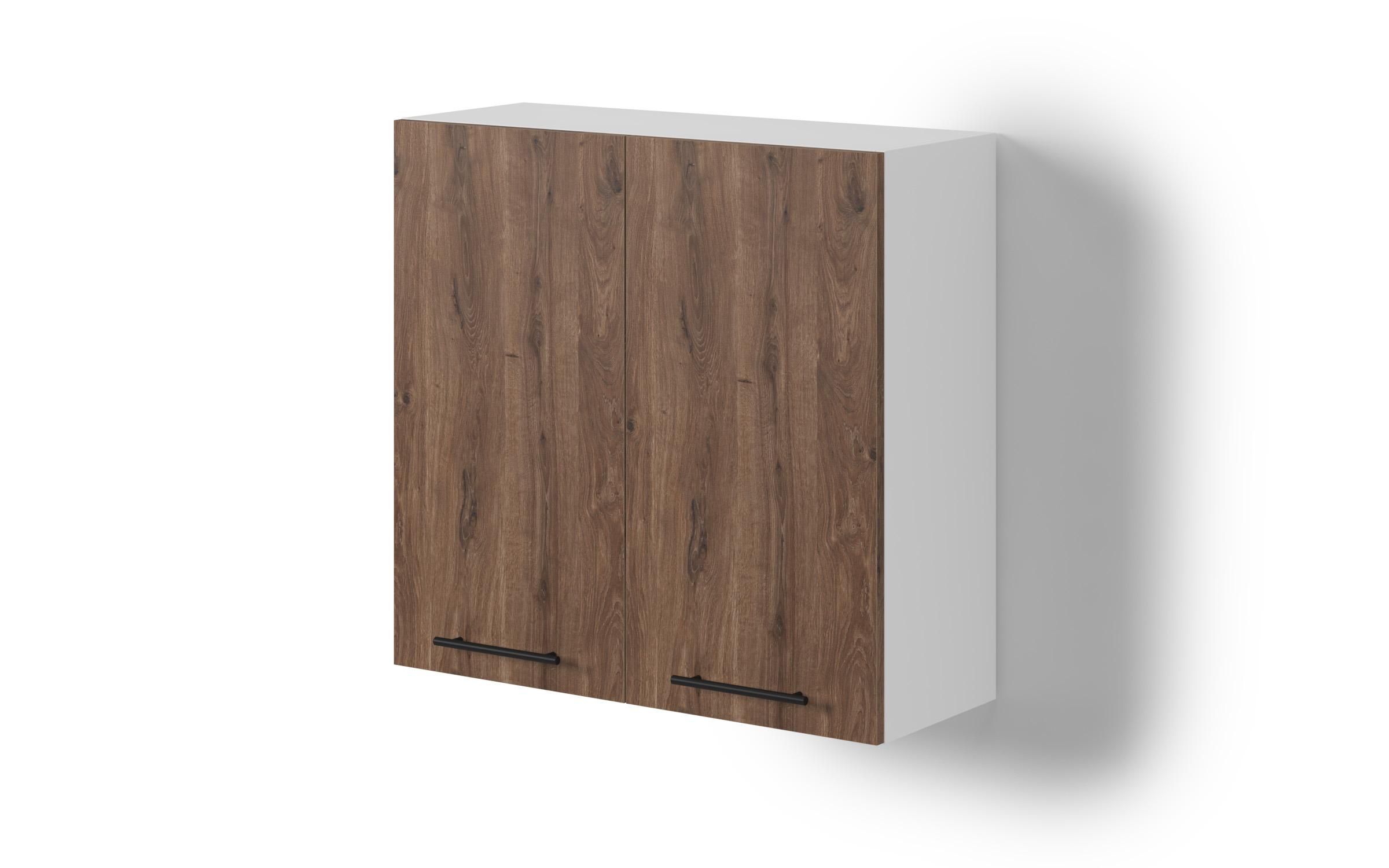 Kitchen cabinet Dakota 43, dark Scandinavian oak  1