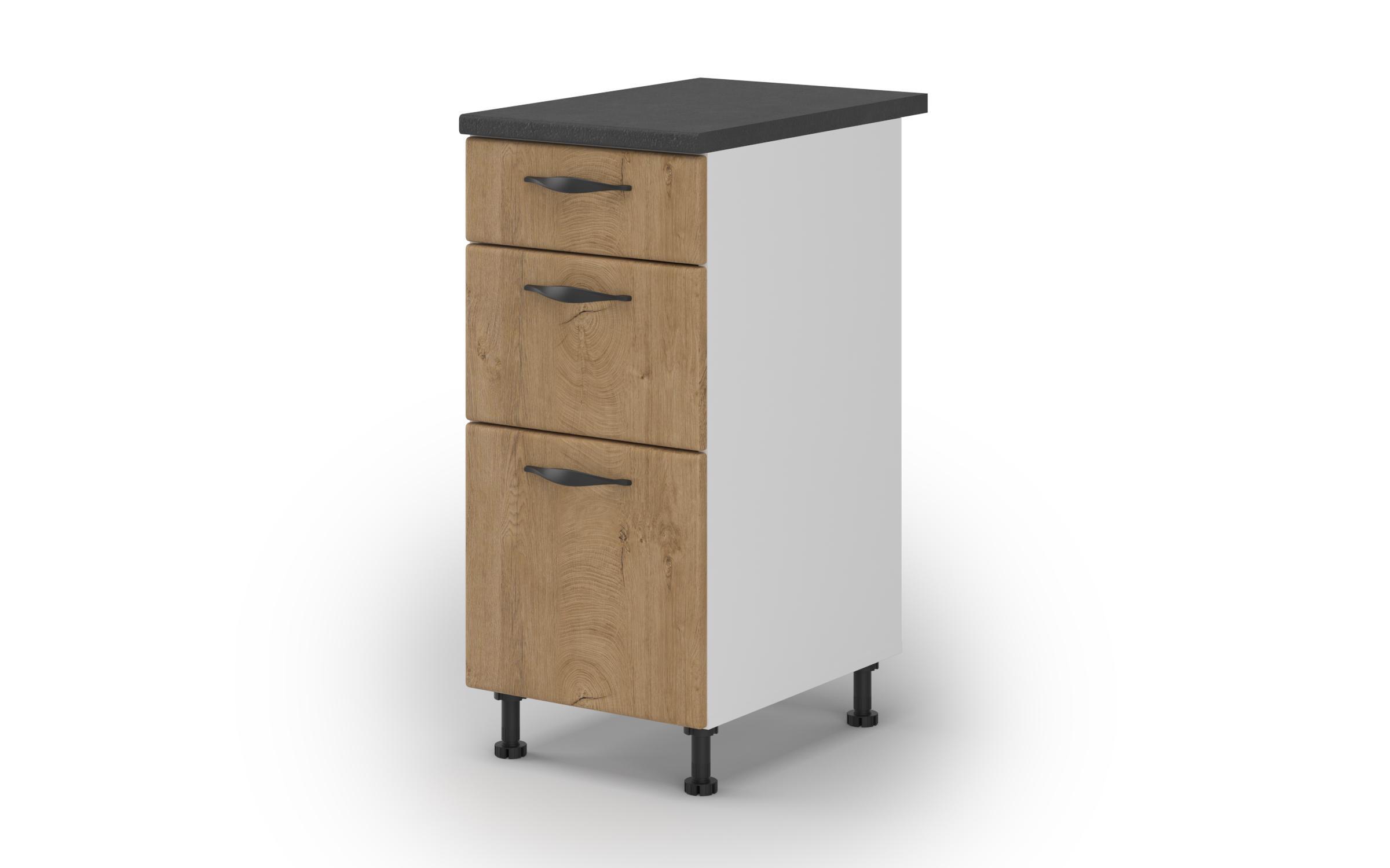 Kitchen cabinet Simon 50, Classic oak  1