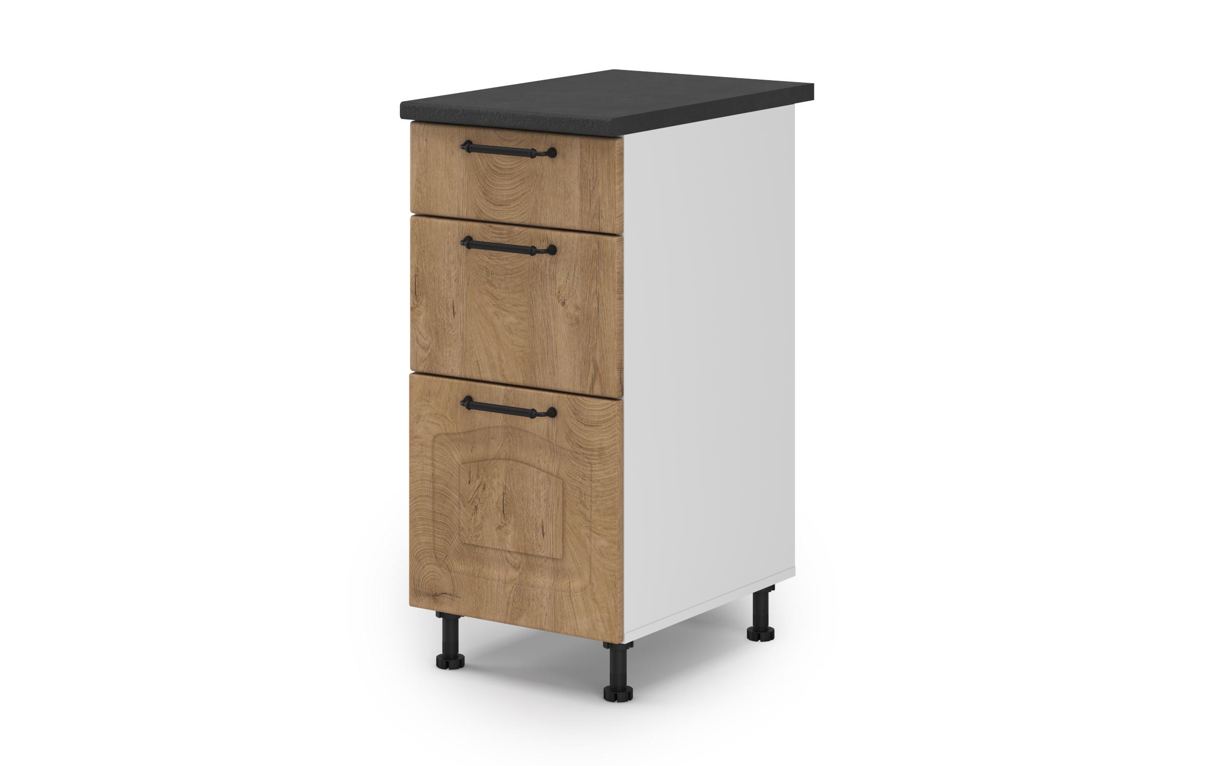 Kitchen cabinet Mathis 50, Classic oak  1