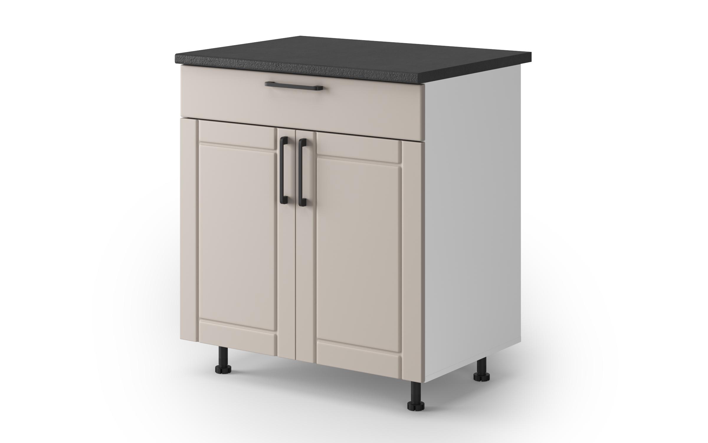 Kitchen cabinet Hannah 51, cashmere  1