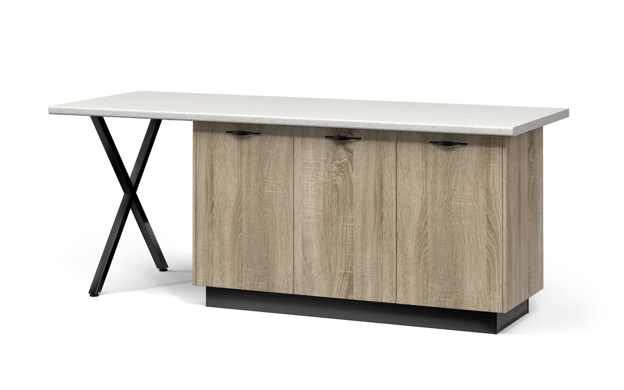 38 mm/ 900 mm Thermo countertop for island 58,   1
