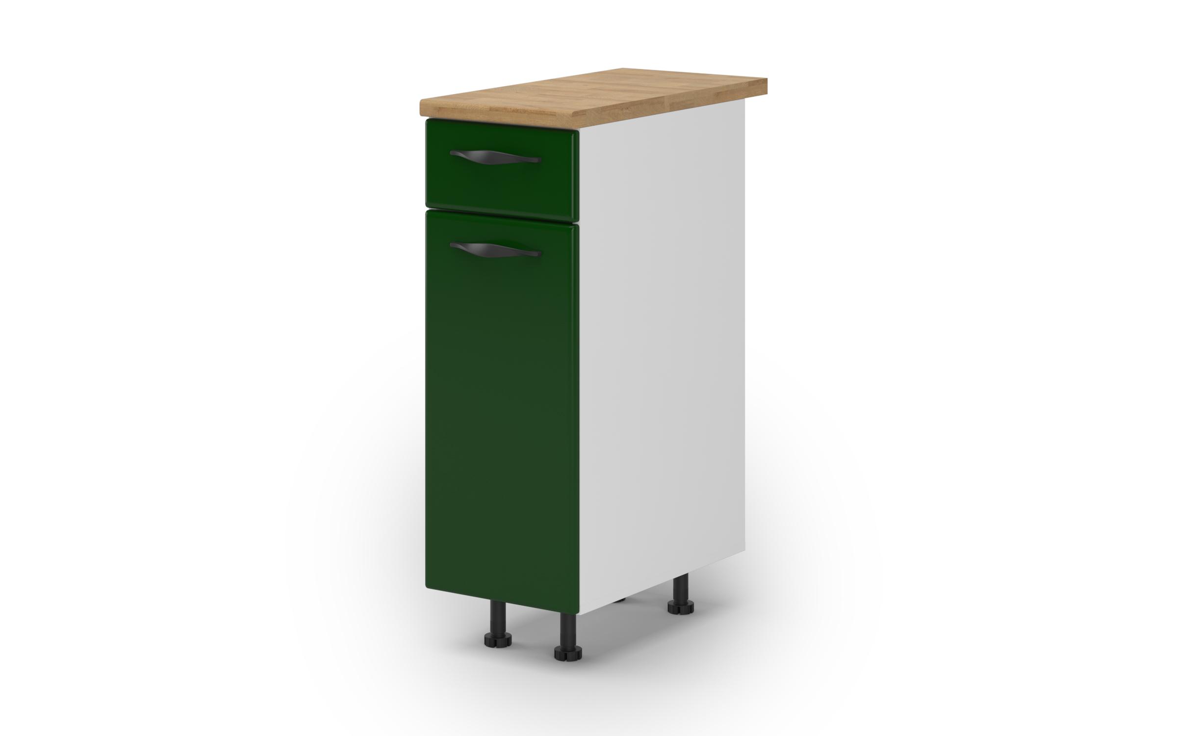 Kitchen cabinet Simon 09, green  1
