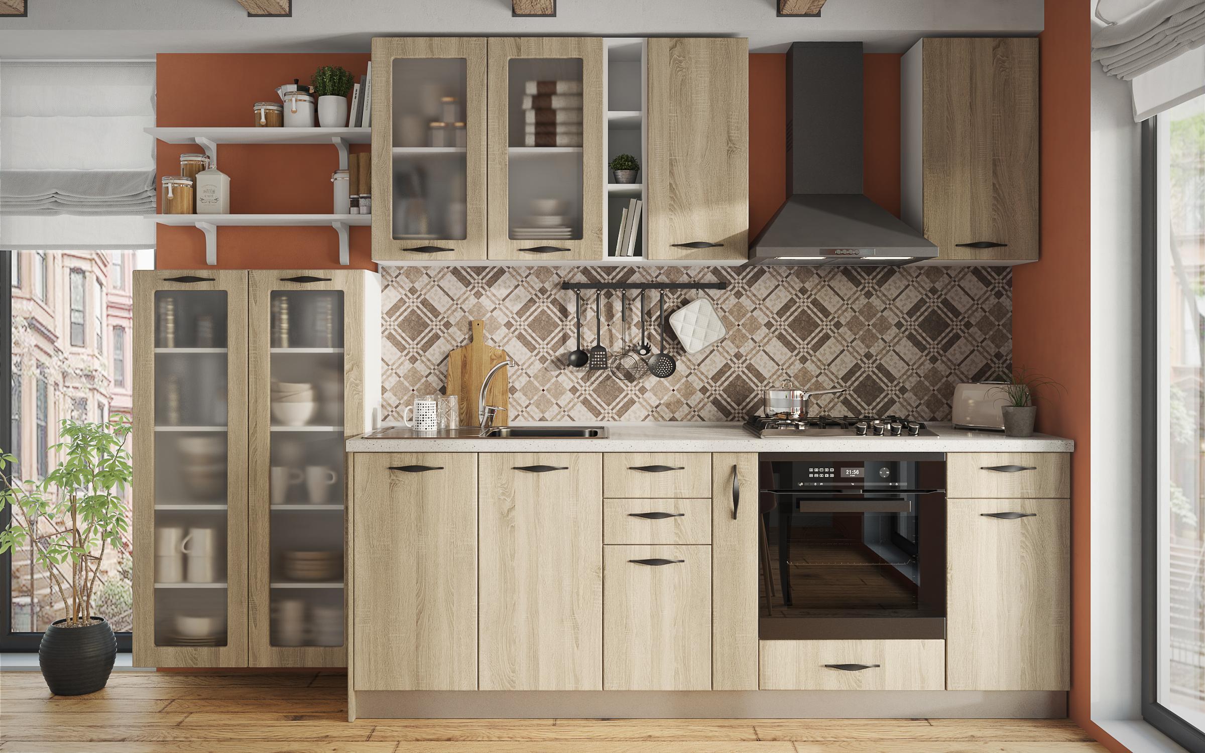 Kitchen cabinet Simon 13, Aspen beige  4