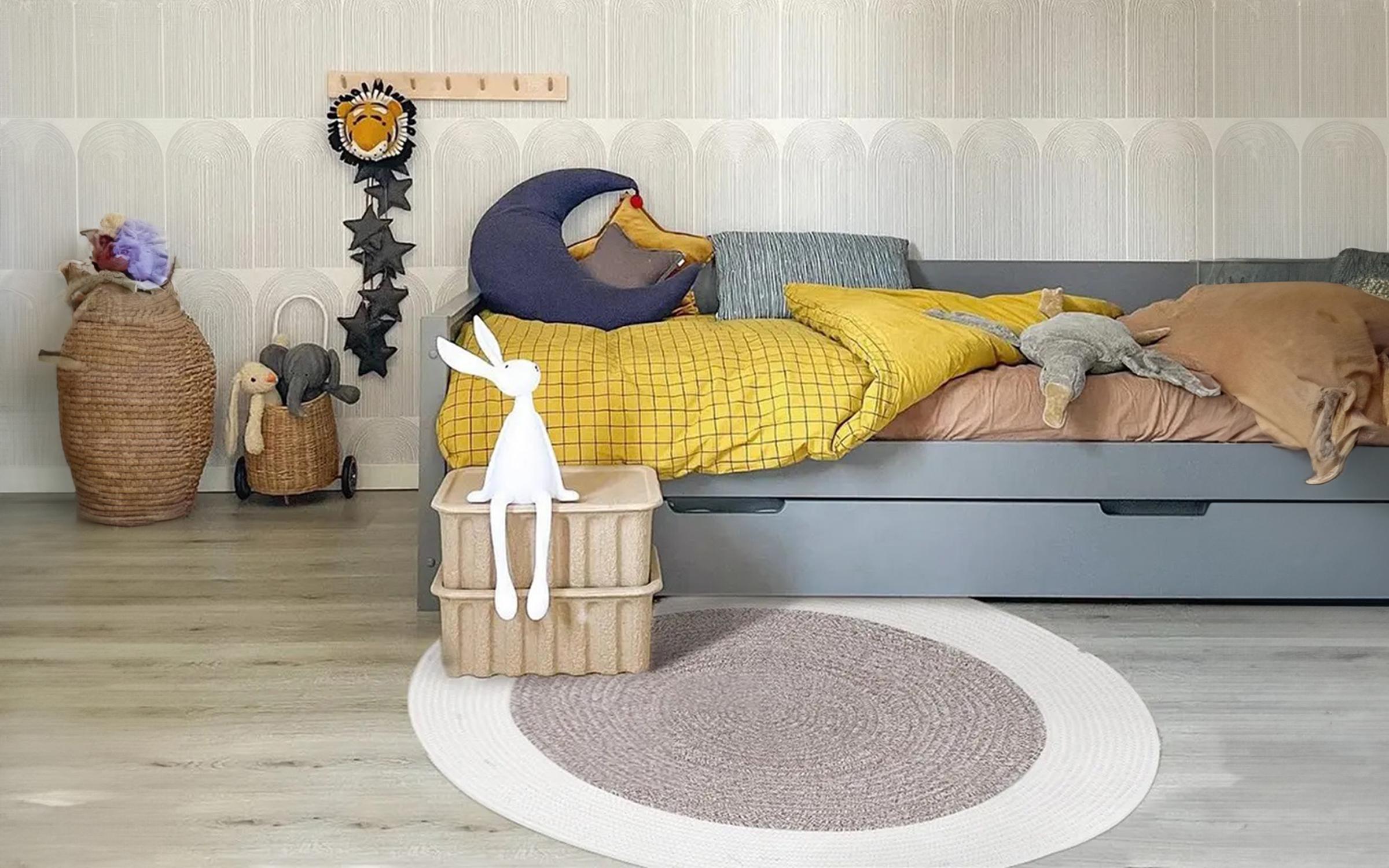 Carpet ⌀80 cm 03466, multicolored  2