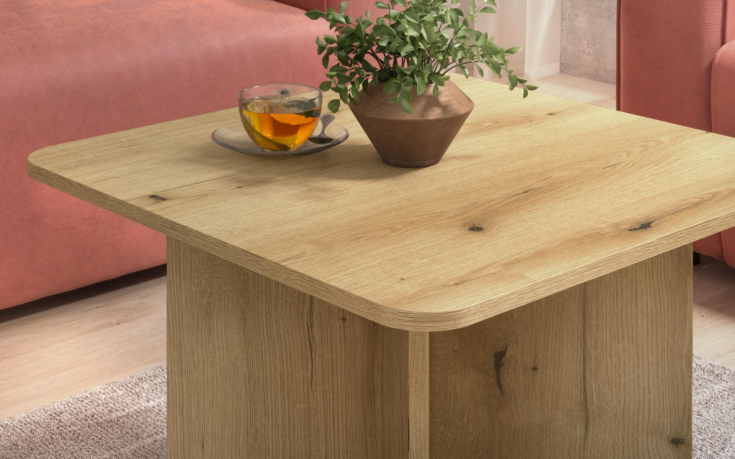 Coffee table Ameliya, Evoke oak  4