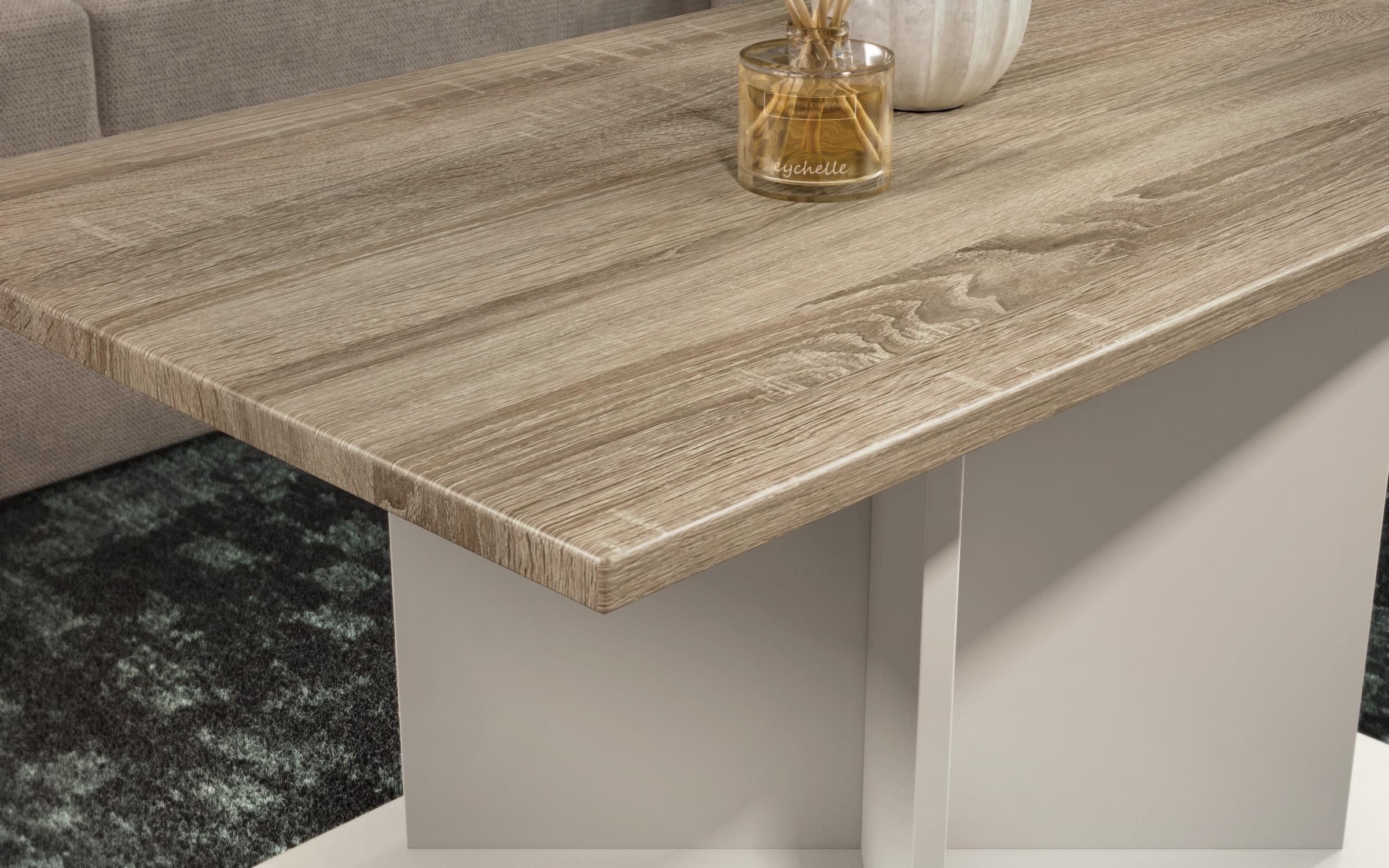 Coffee table + MDF Aurea L, sand matt + Sonoma oak  4