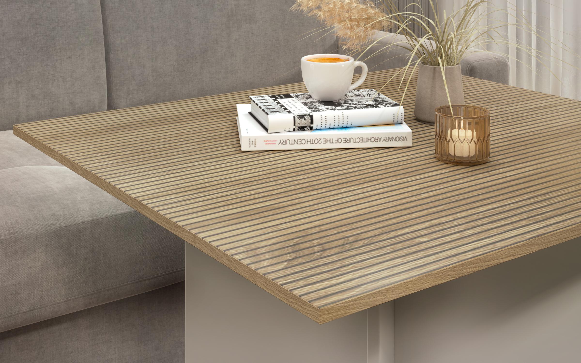 Dining table Aurea XL, sand matt + Cadiz  3