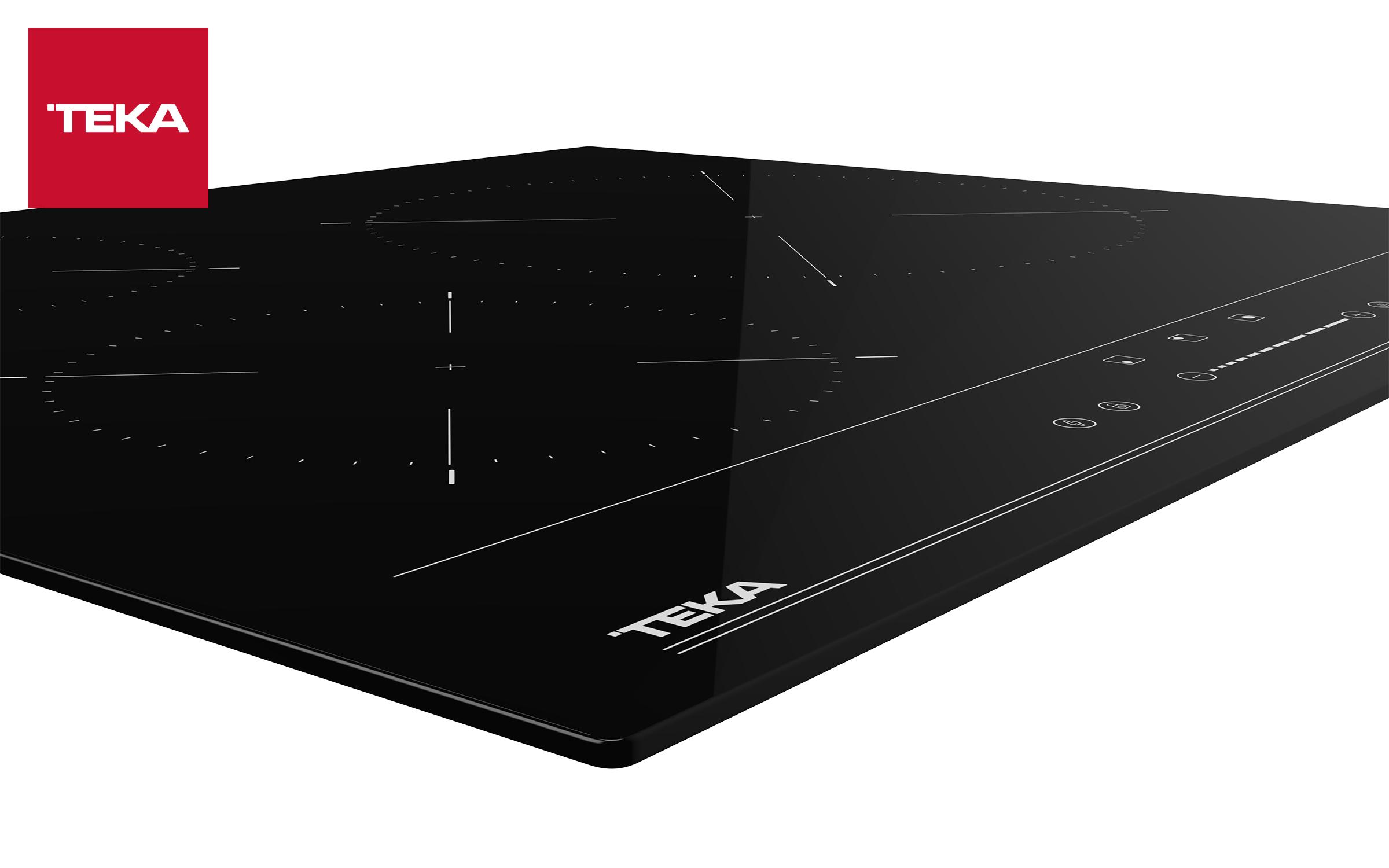 Induction hob TEKA IBC 63100 BF, 3 zones, black  3