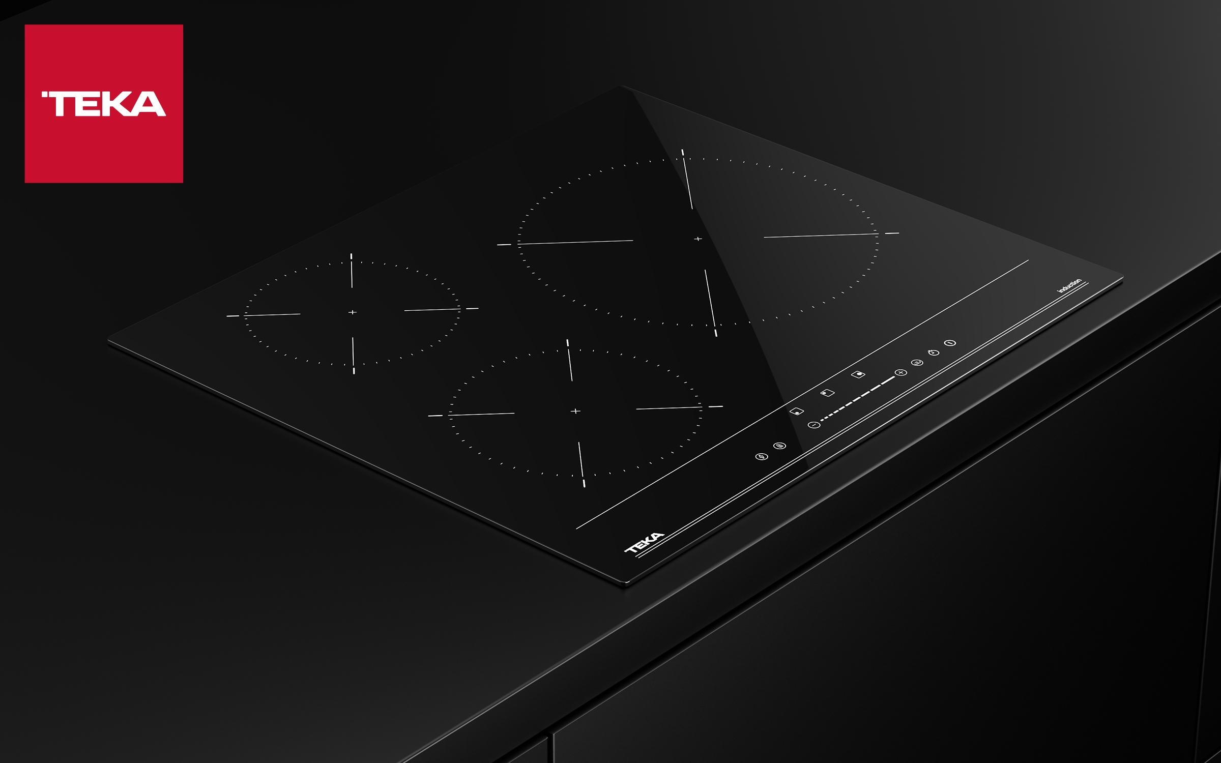 Induction hob TEKA IBC 63100 BF, 3 zones, black  6