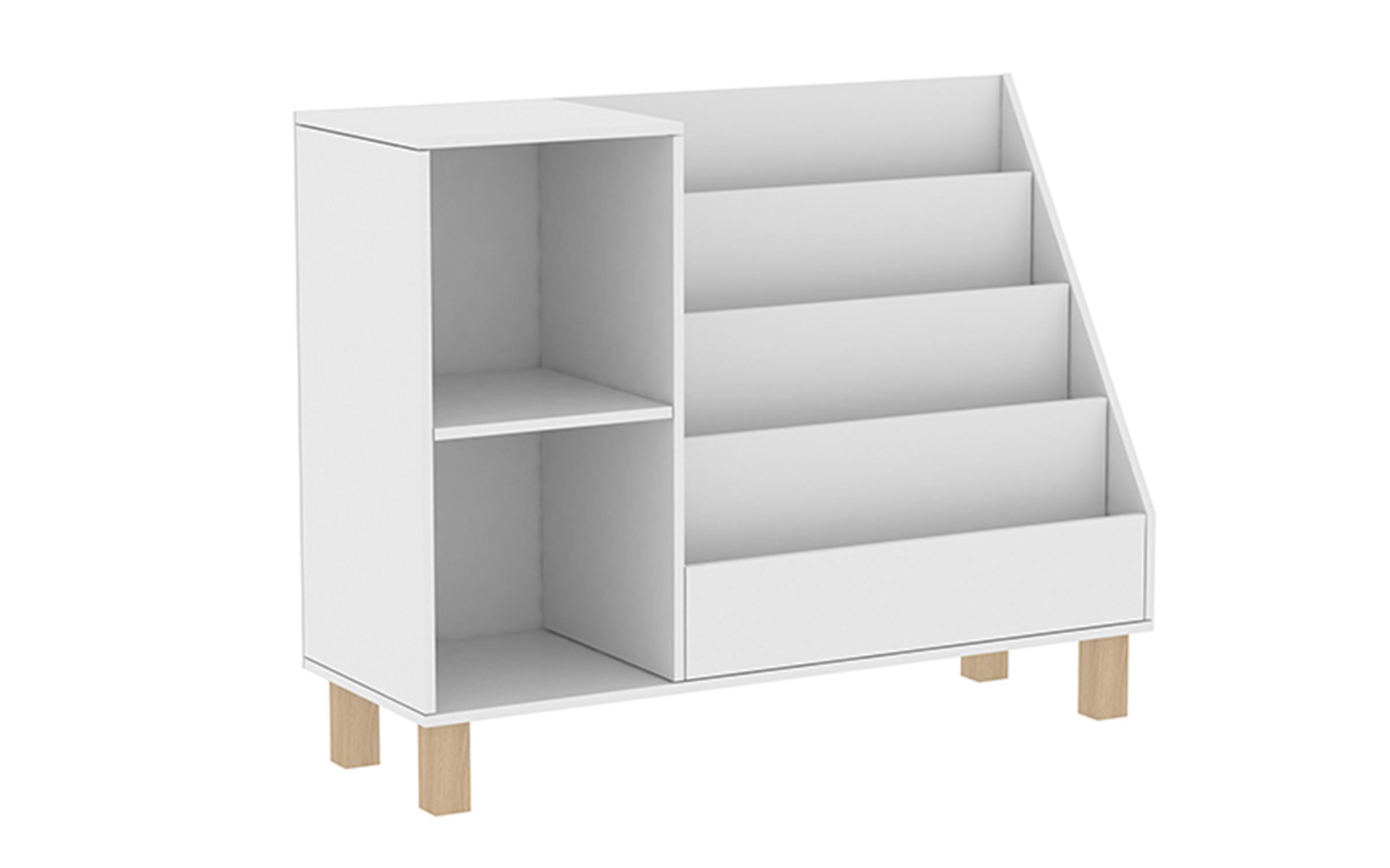 Children's shelf cabinet Lexi, white  4