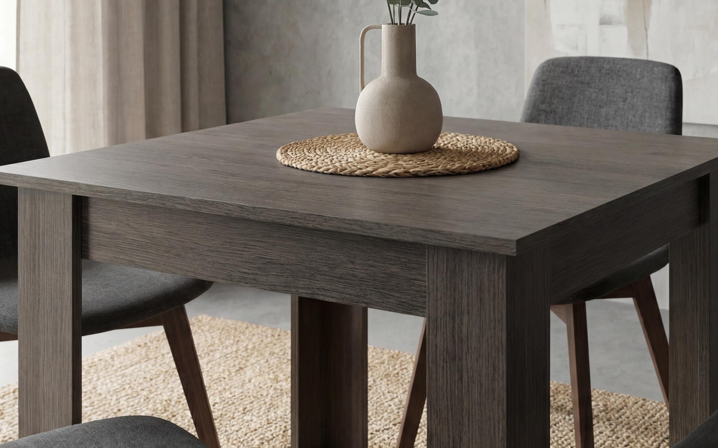 Dining table Cadence, Anthracite oak  2
