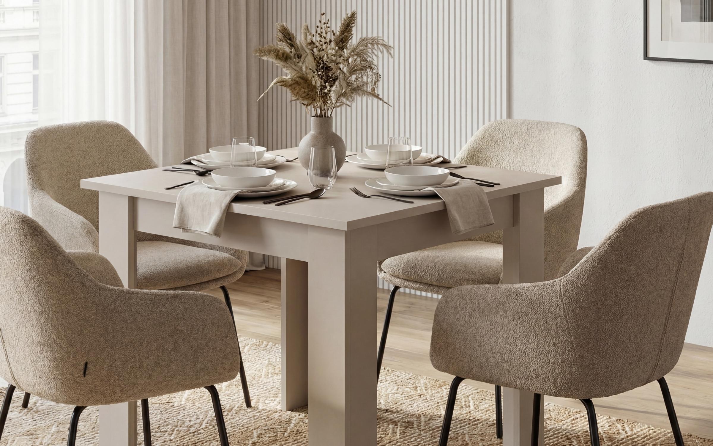 Dining table Cadence, cashmere  3