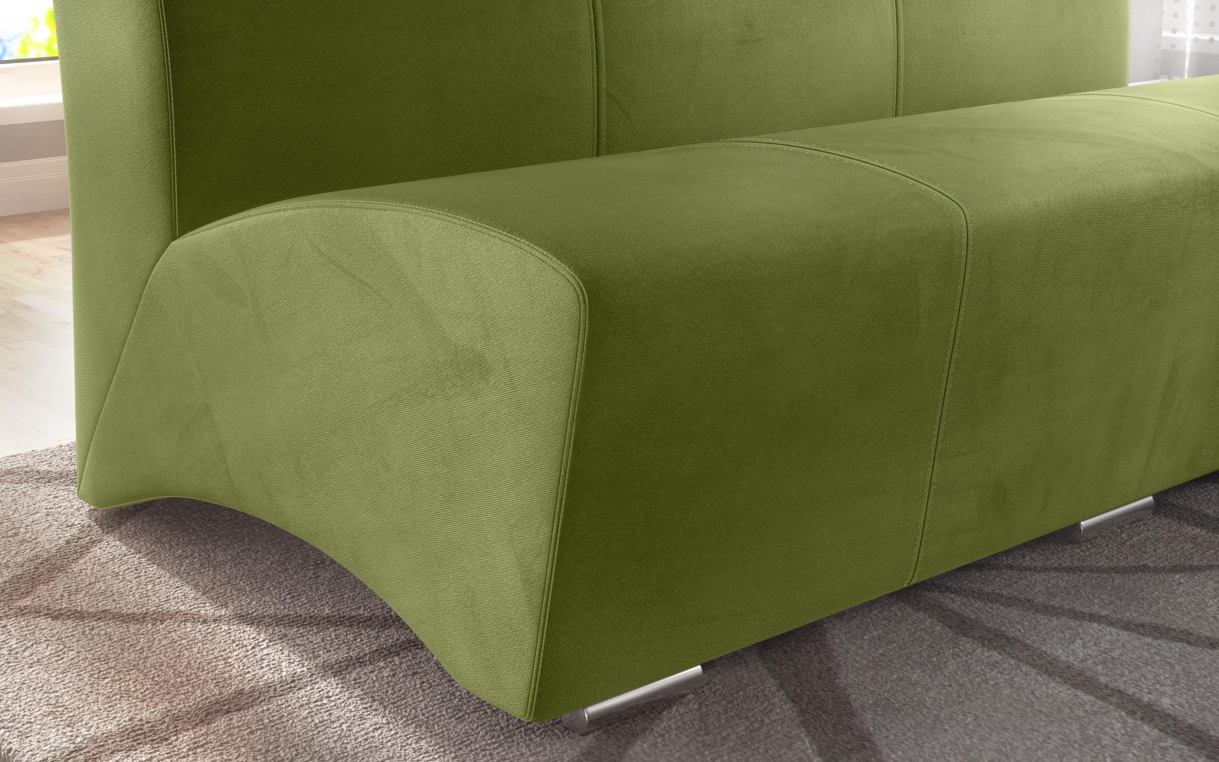 Three-seater sofa Arturo II, green  3