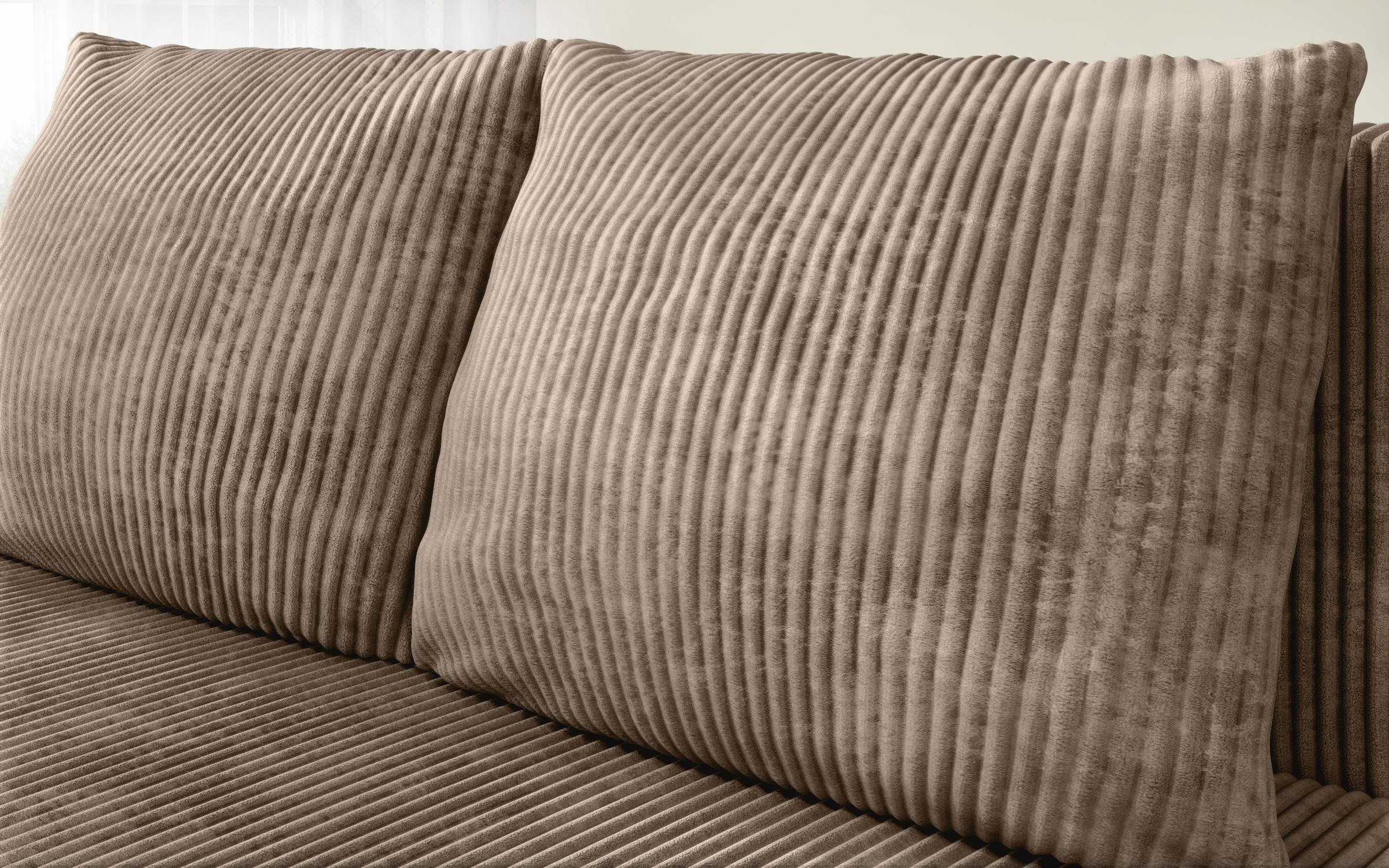 Extendable sofa Caddy, dark beige  6