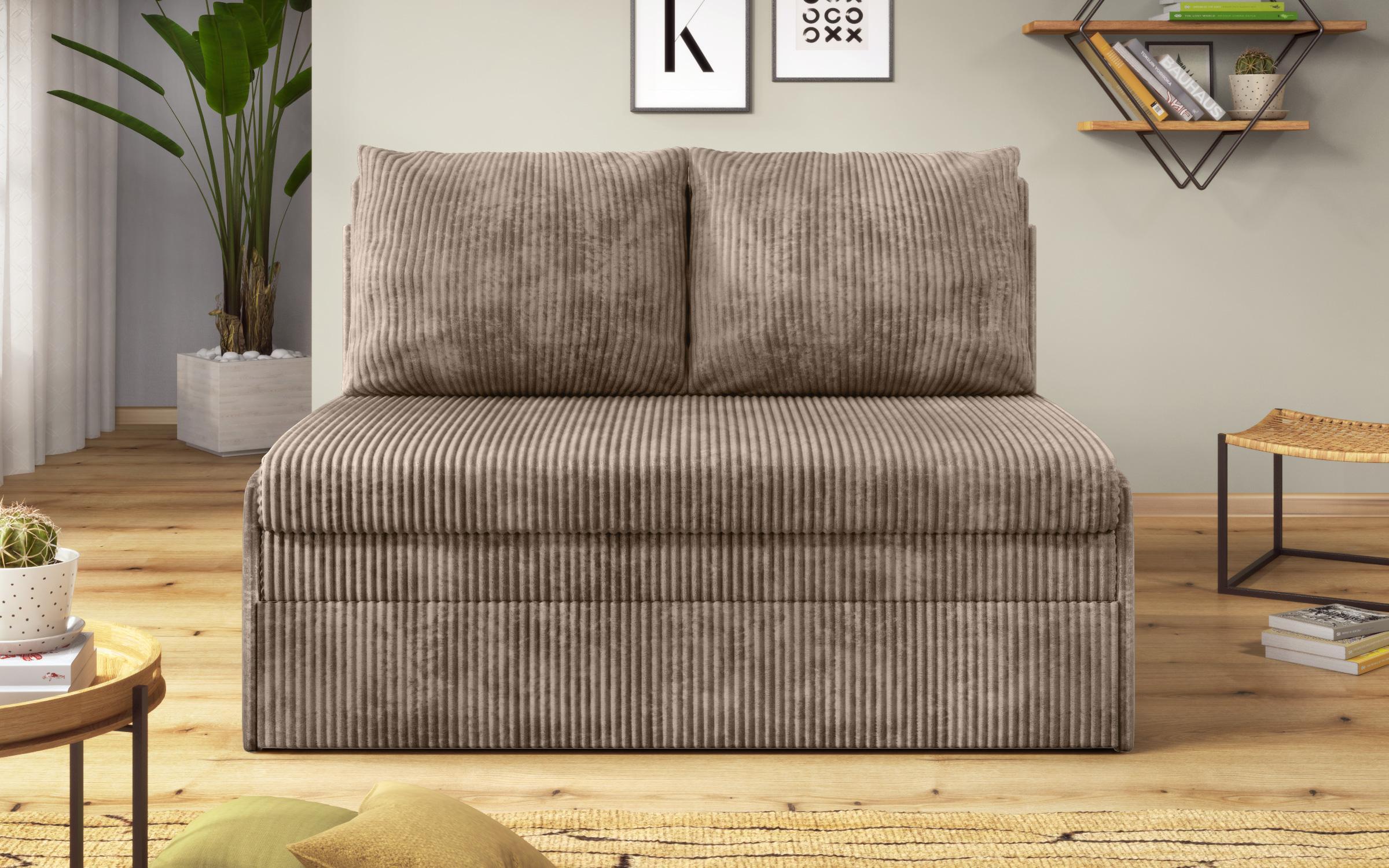 Extendable sofa Caddy, dark beige  1