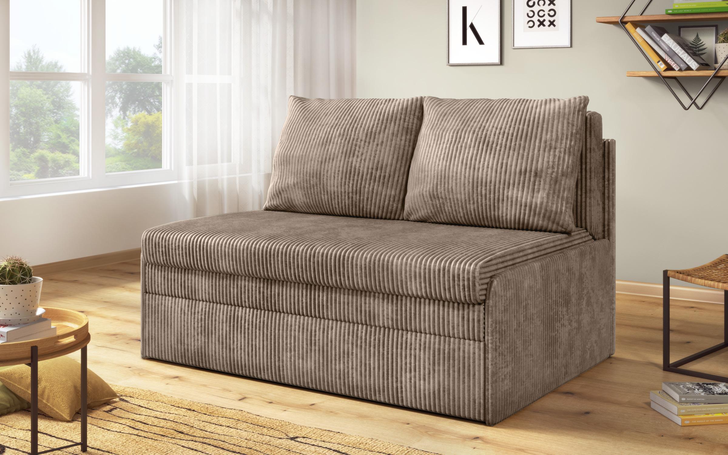 Extendable sofa Caddy, dark beige  3