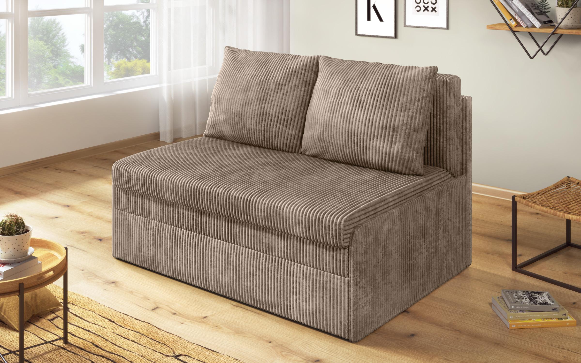 Extendable sofa Caddy, dark beige  4