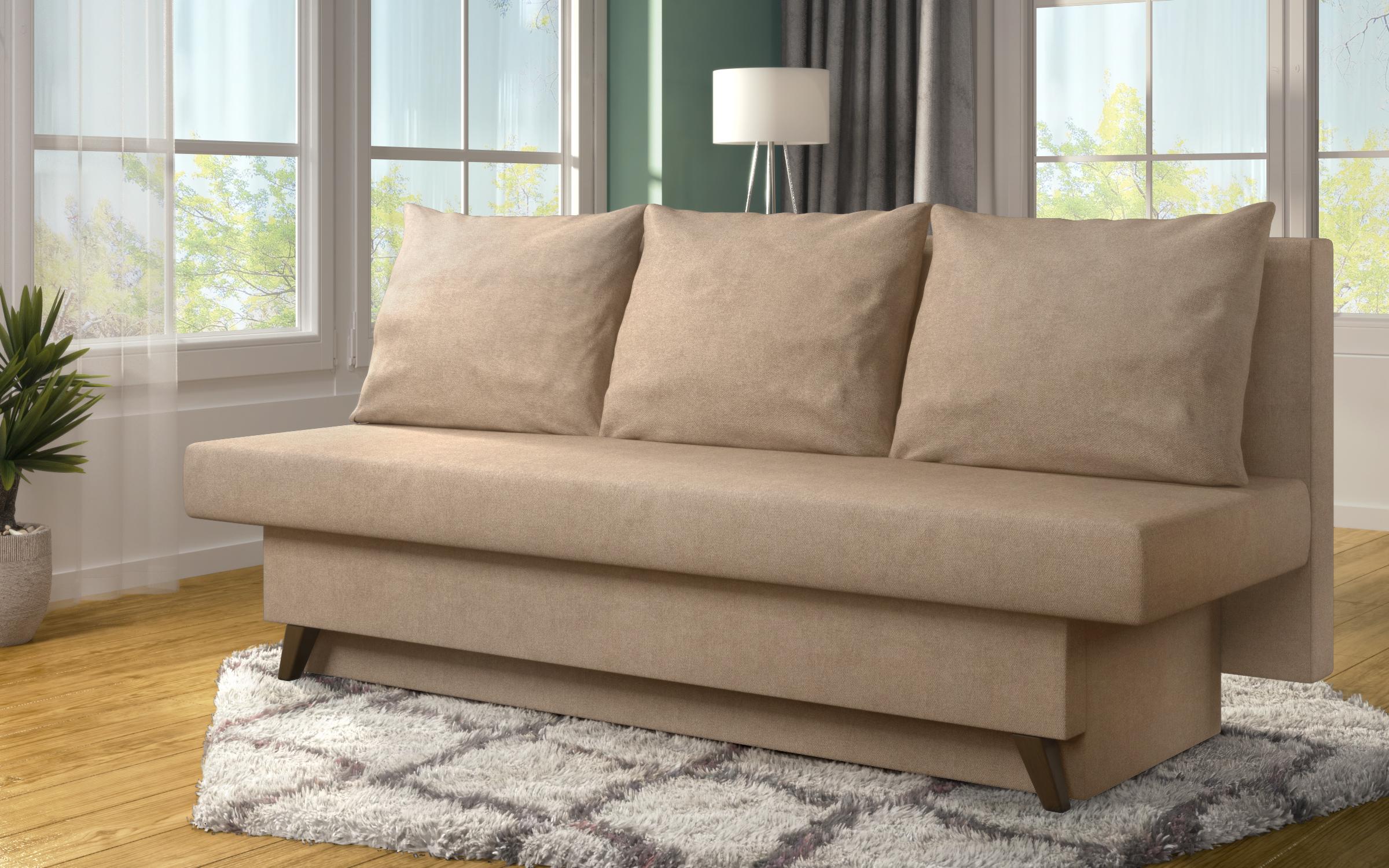 Extendable sofa Marty, beige  3