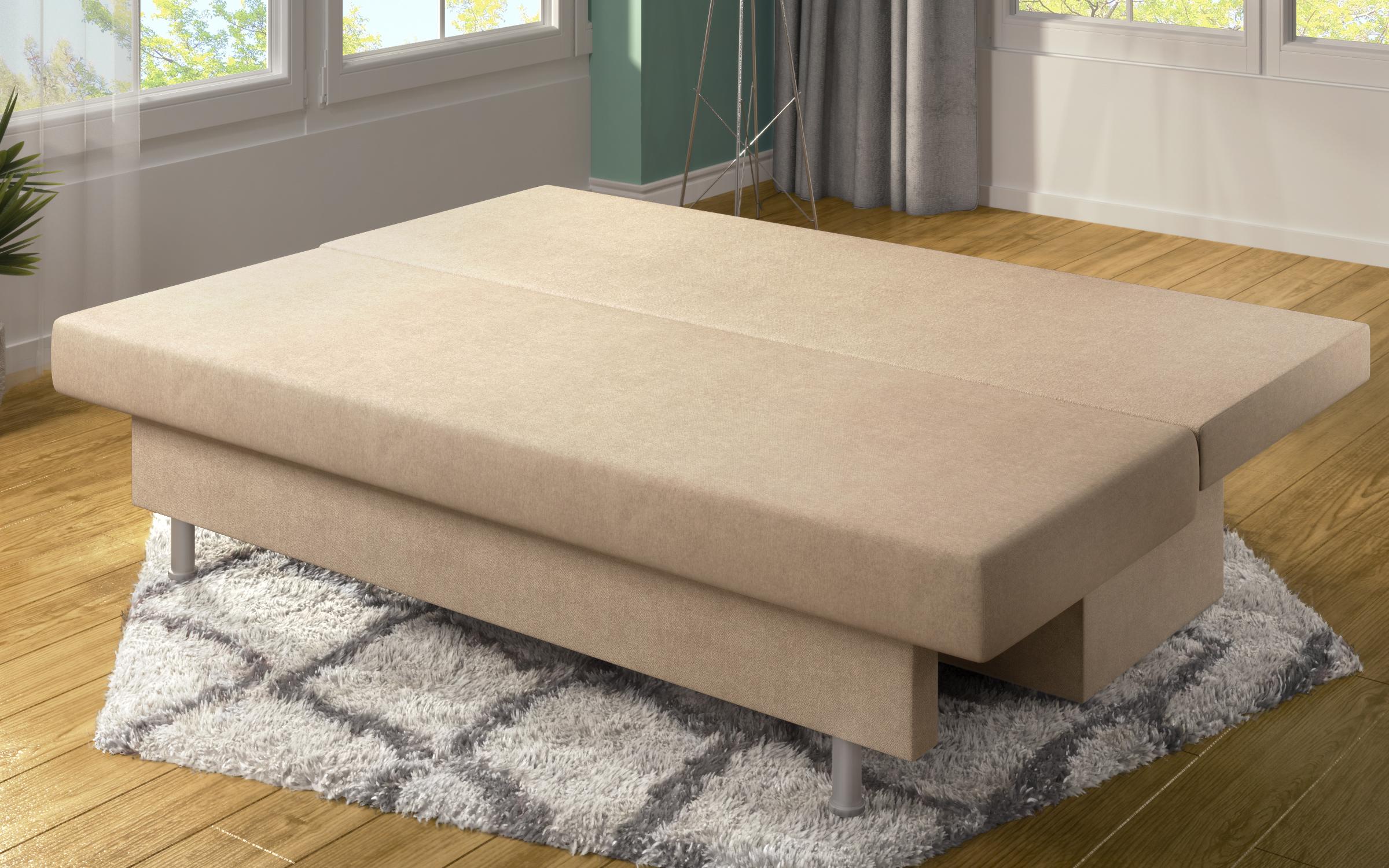Extendable sofa Marty, beige + print  7