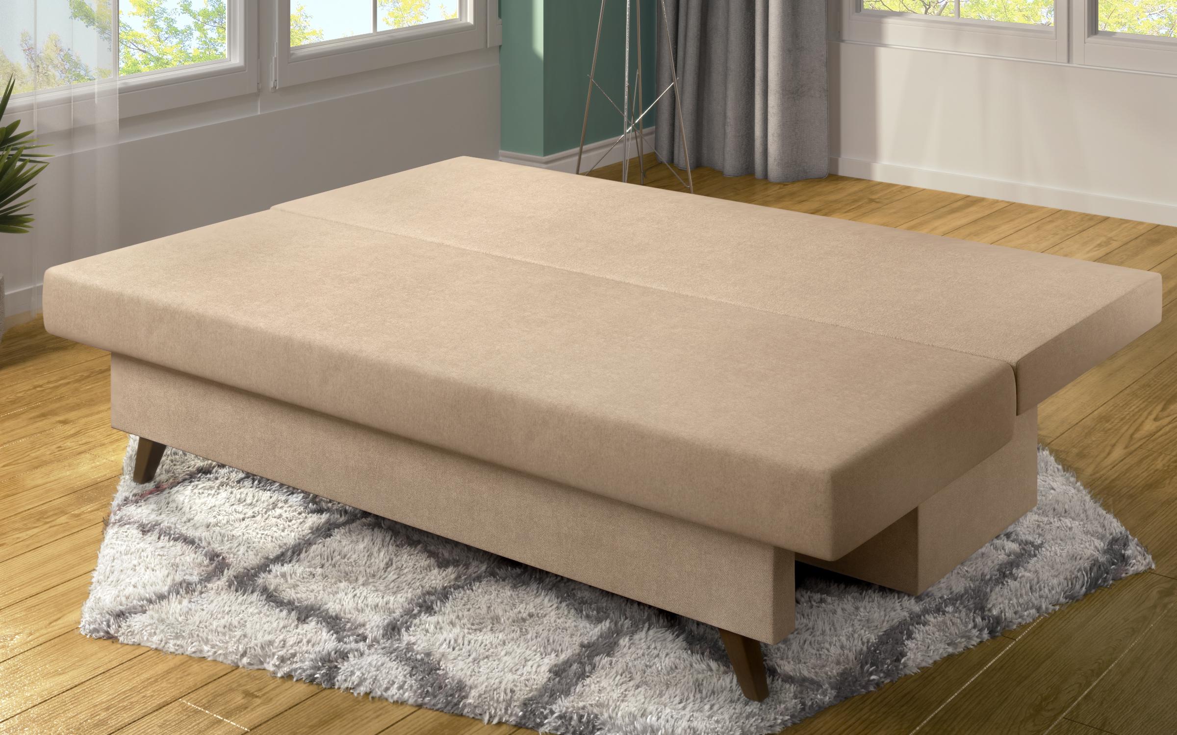 Extendable sofa Marty, beige  7