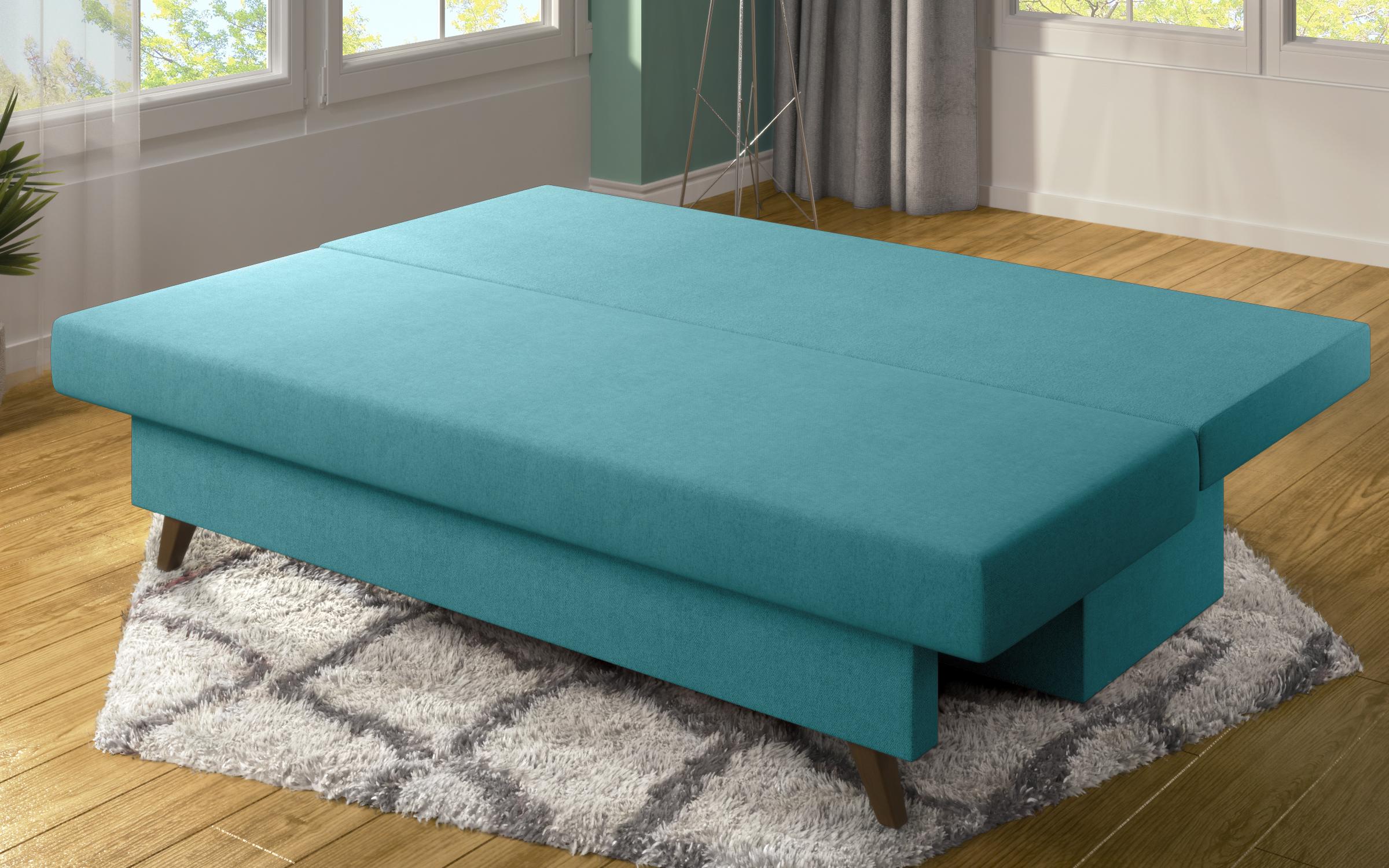 Extendable sofa Marty, turquoise  5