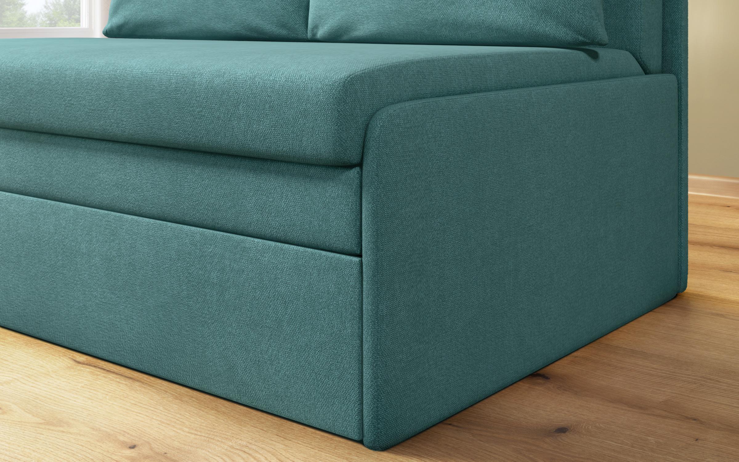 Extendable sofa Randy, turquoise  6
