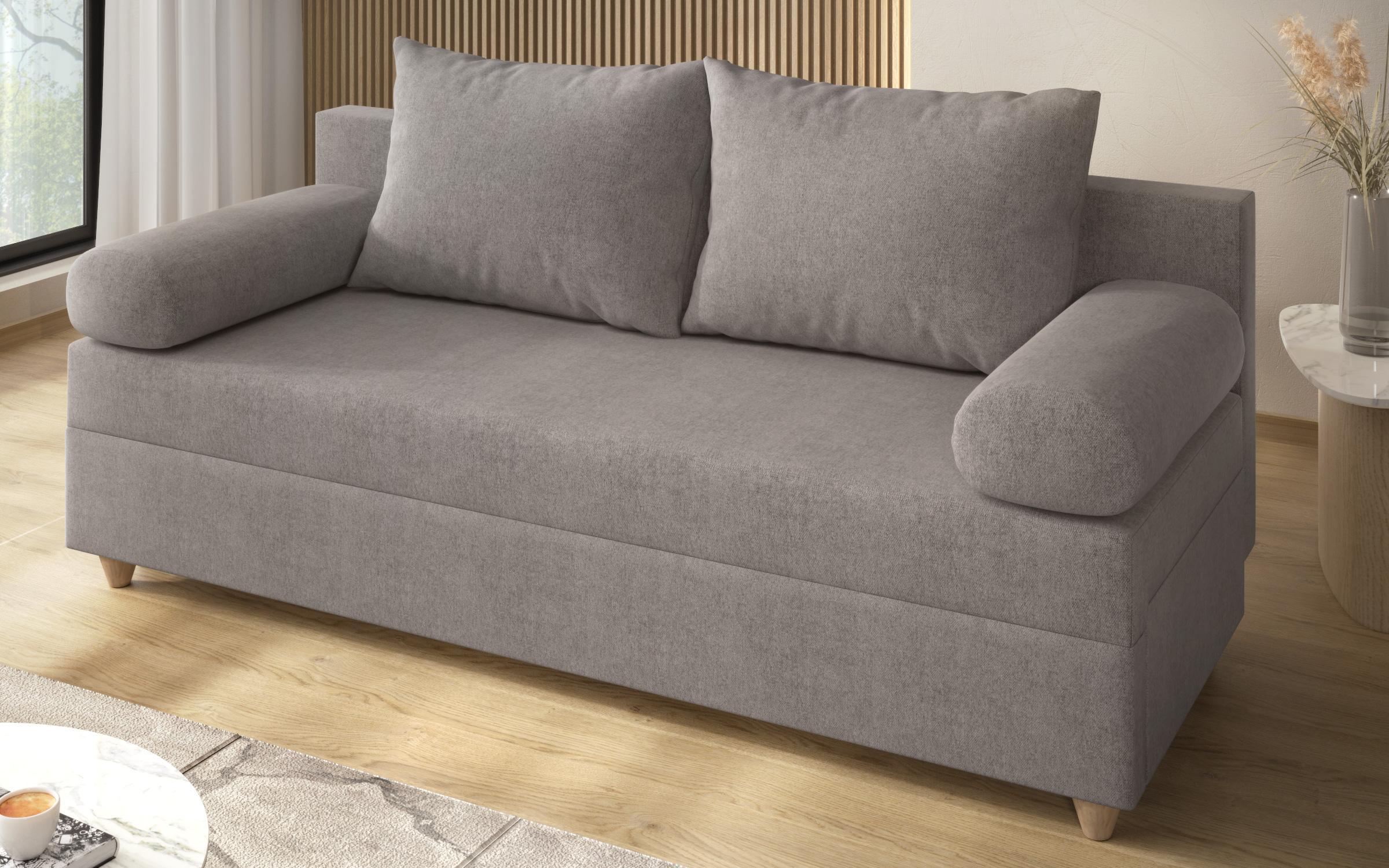 Extendable sofa Vitaro, grey  5