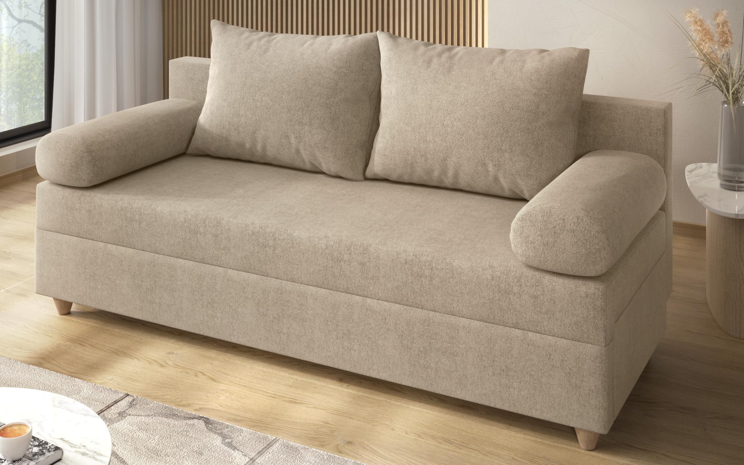 Extendable sofa Vitaro, light beige  4
