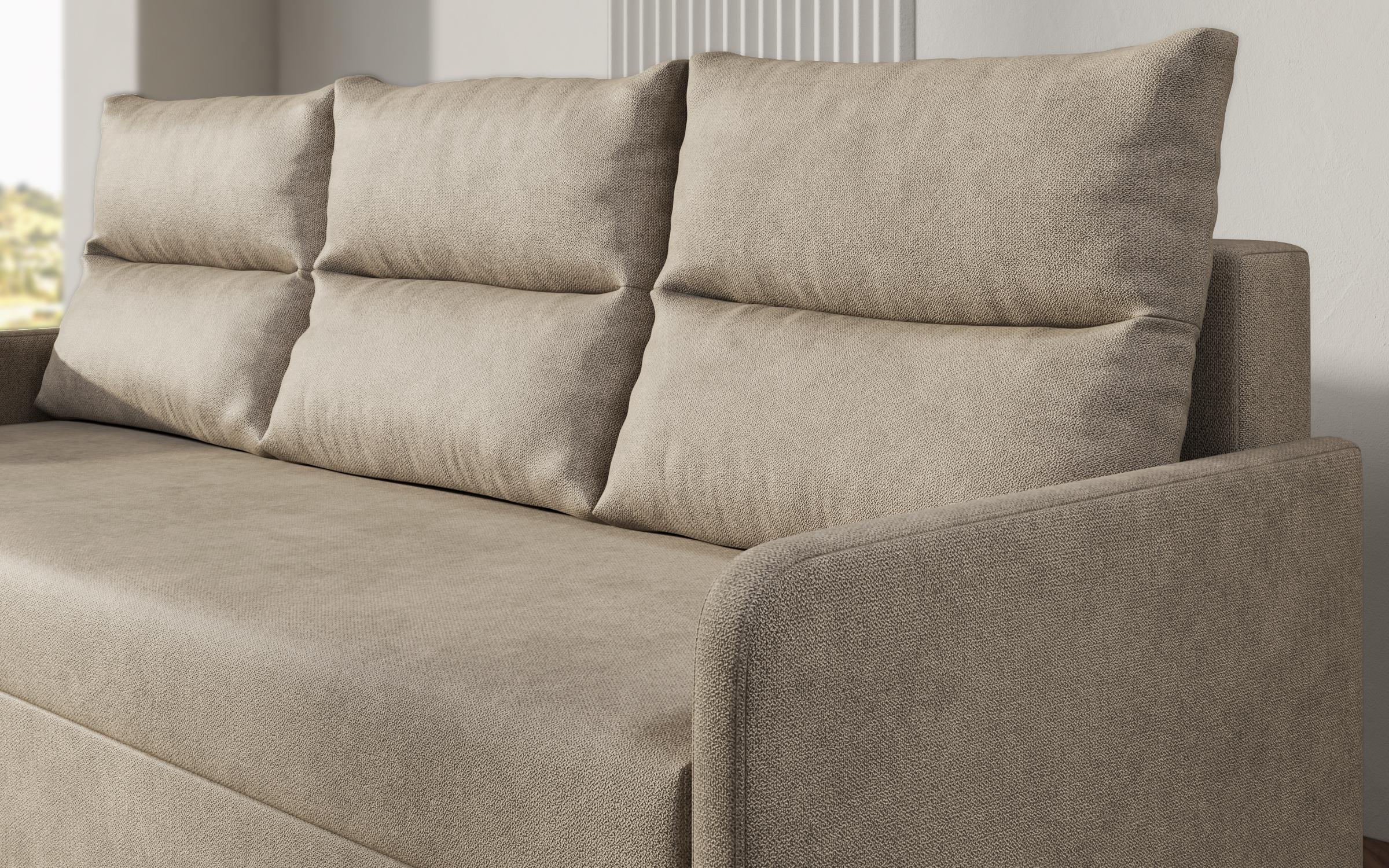 Extendable sofa Dorin, light beige  8