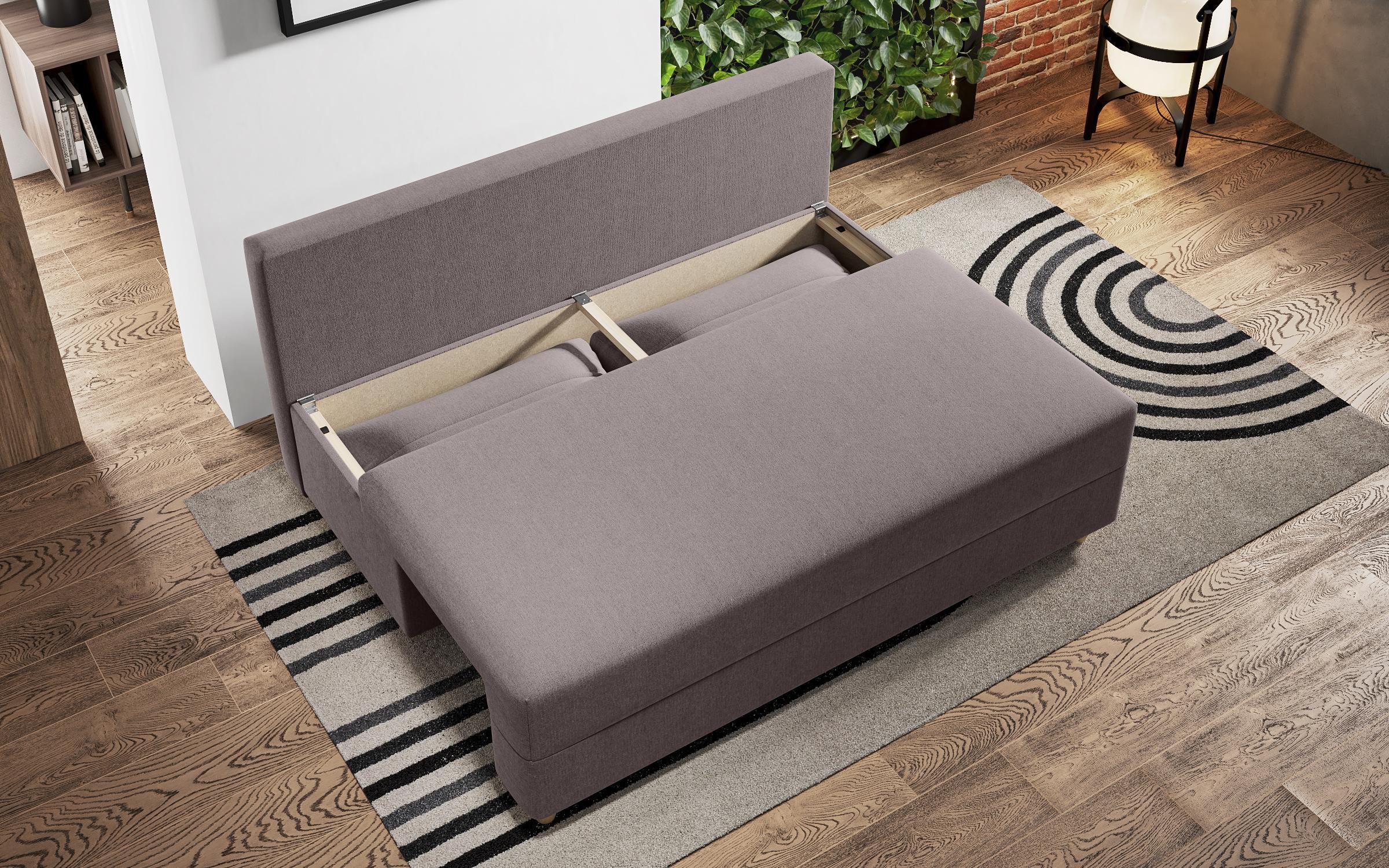 Extendable sofa Kami, grey  5