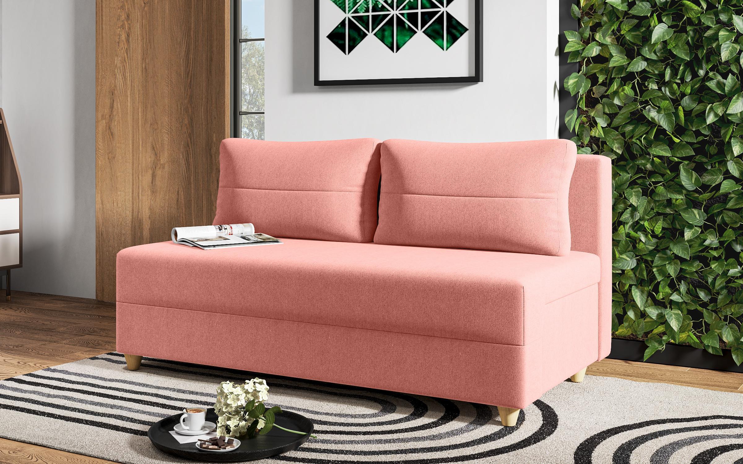 Extendable sofa Kami, coral  3