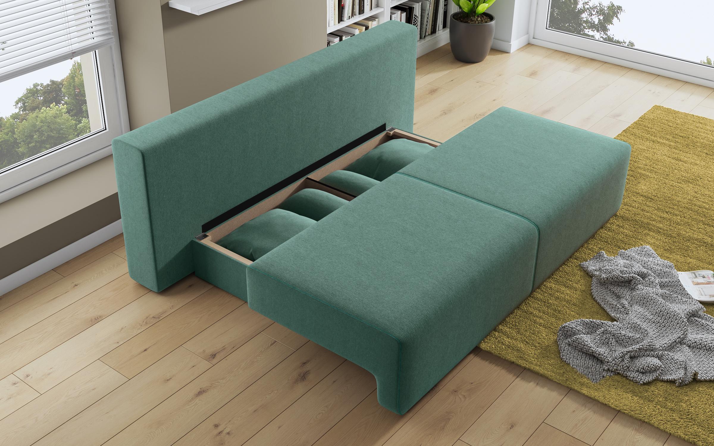 Extendable sofa Keira, mint  8