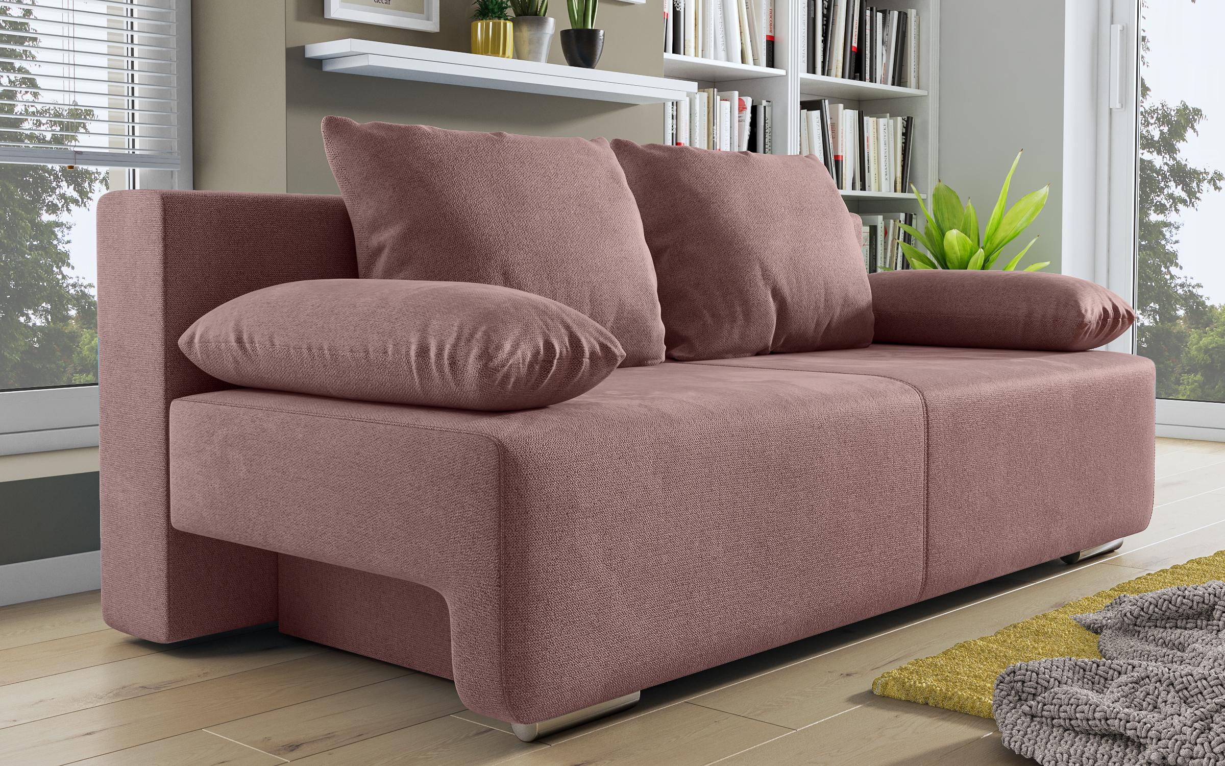 Extendable sofa Keira, pink  4