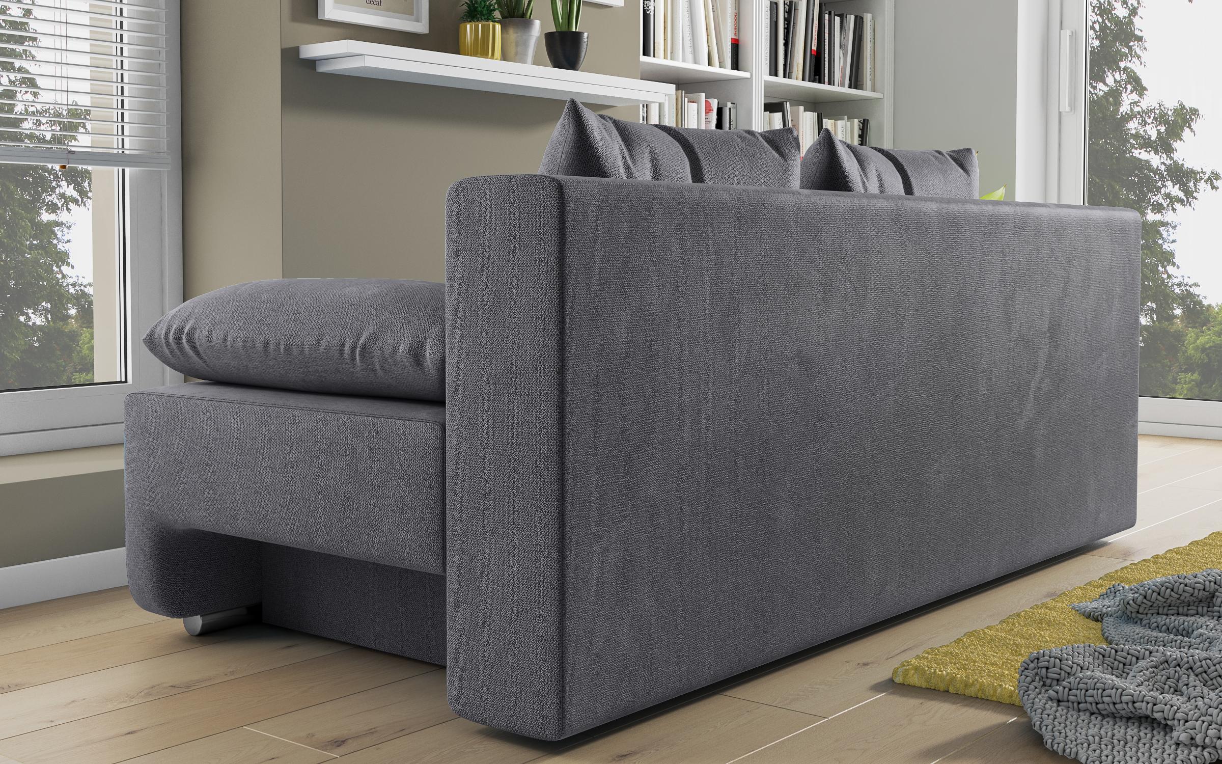 Extendable sofa Keira, grey  6