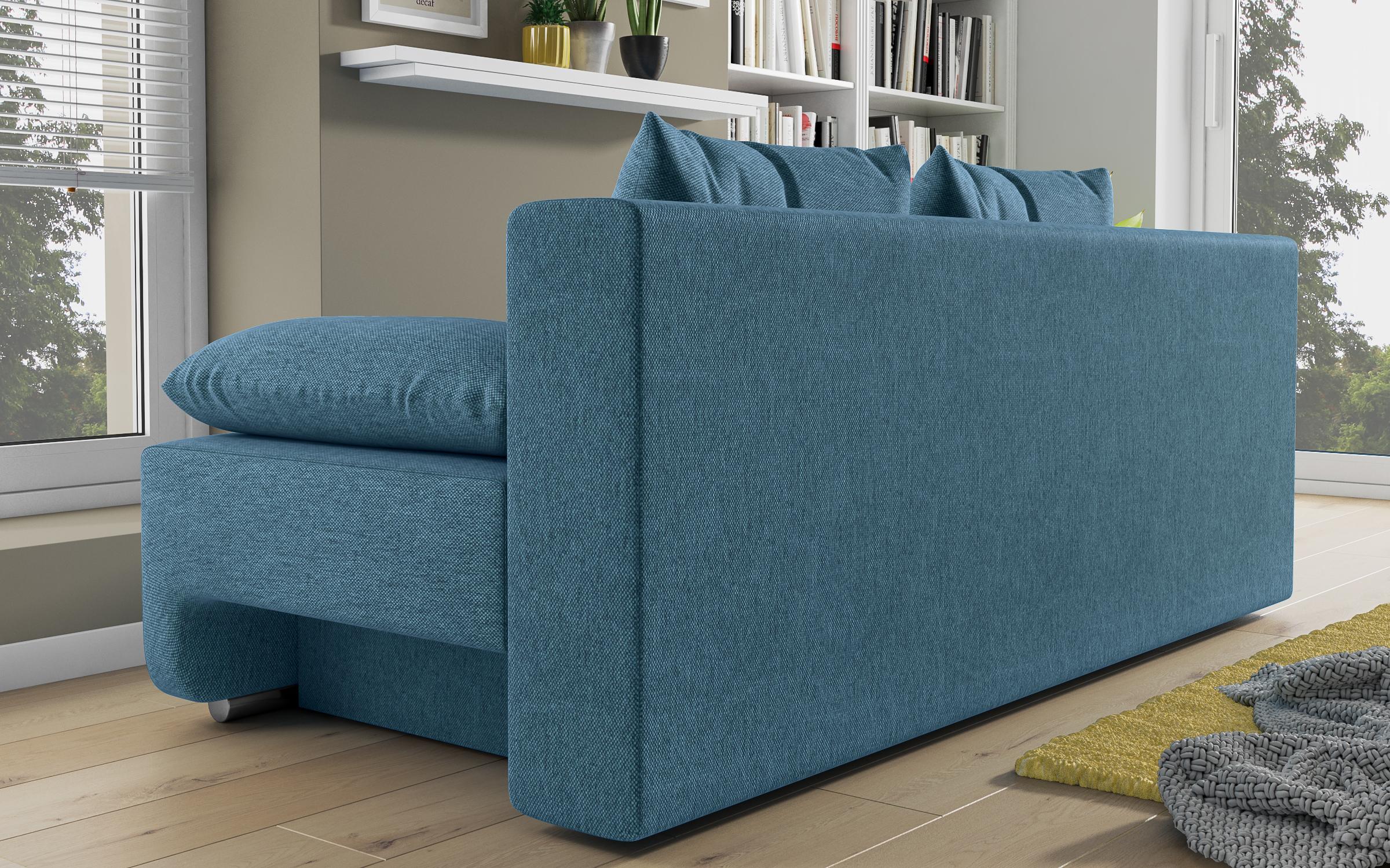 Extendable sofa Keira, turquoise  7