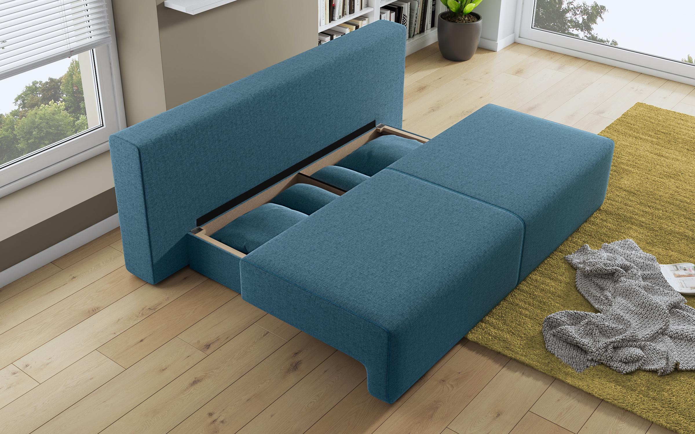 Extendable sofa Keira, turquoise  9