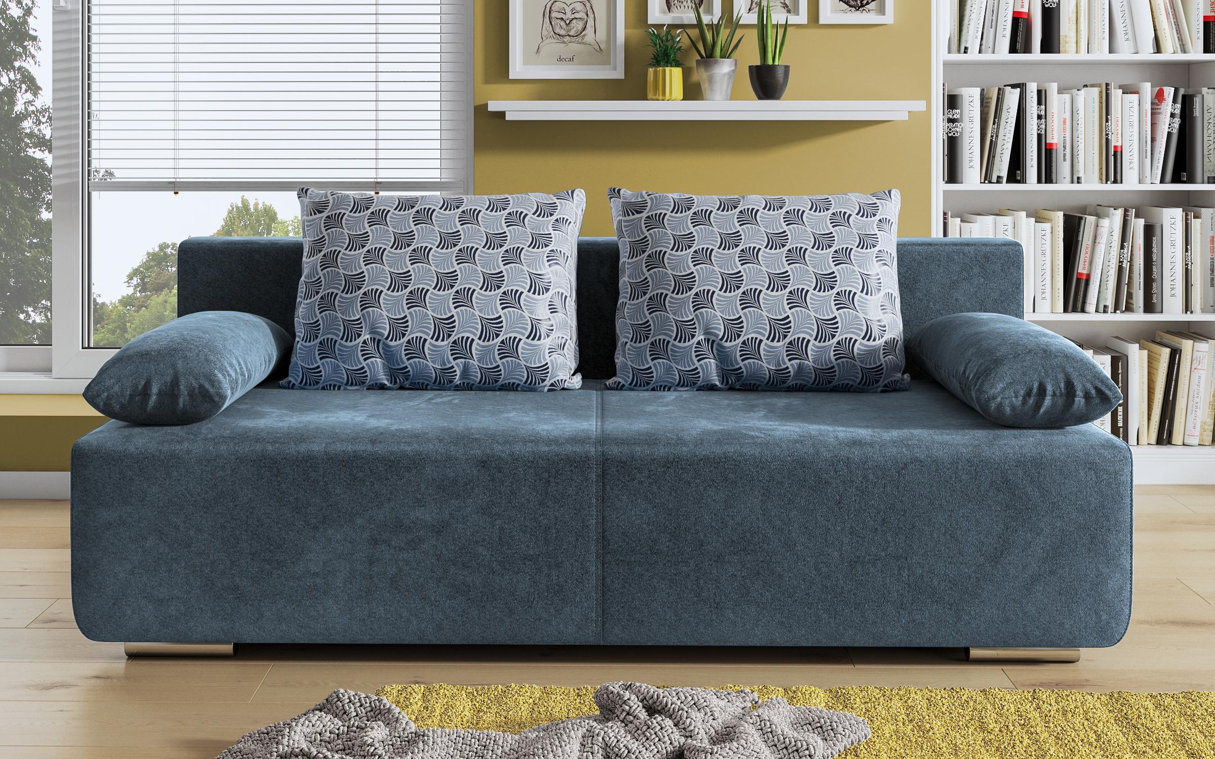 Extendable sofa Keira, blue  4